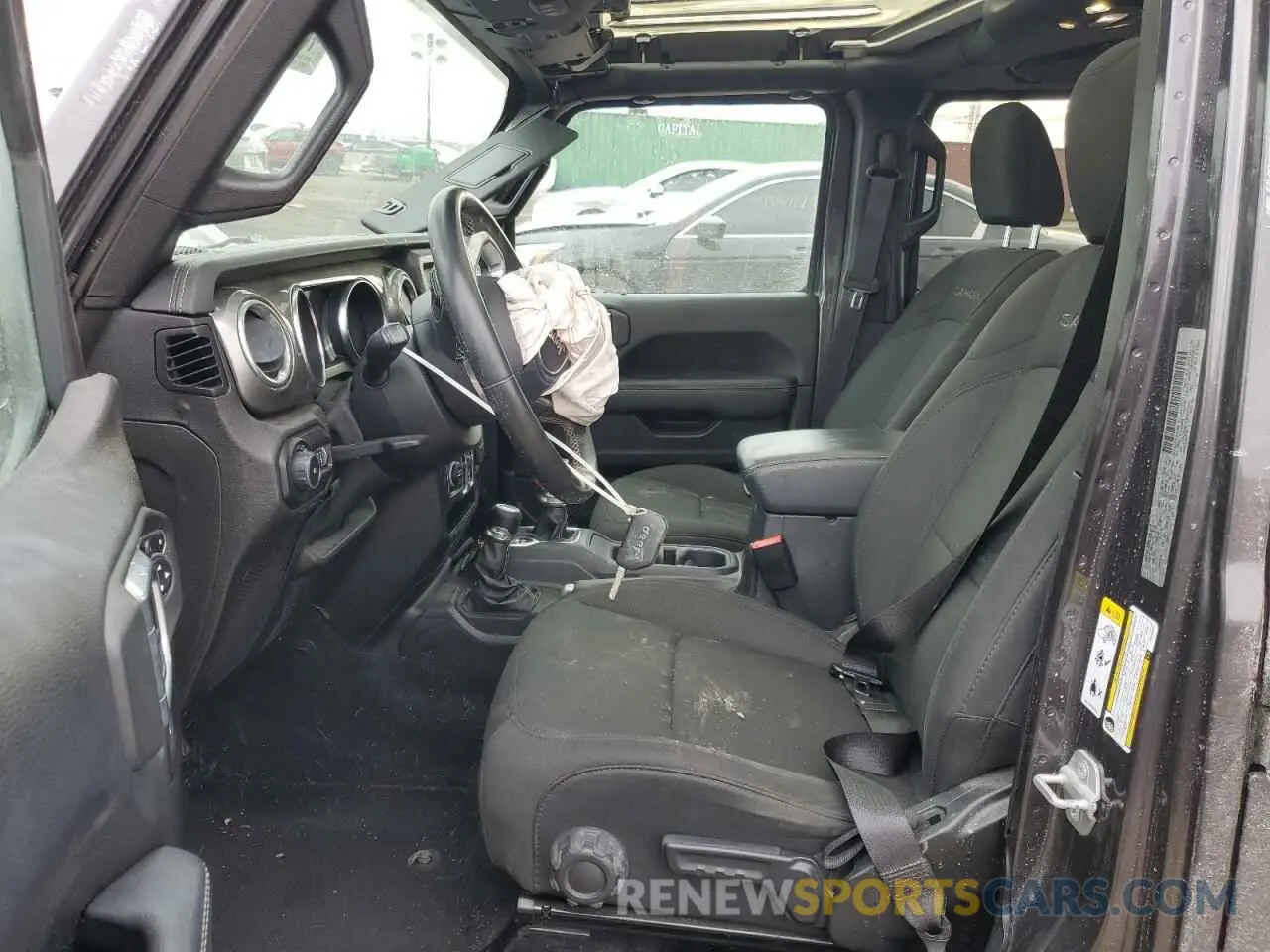 7 fotografías del automóvil dañado 1C4HJXEN8LW126847 JEEP WRANGLER 2020