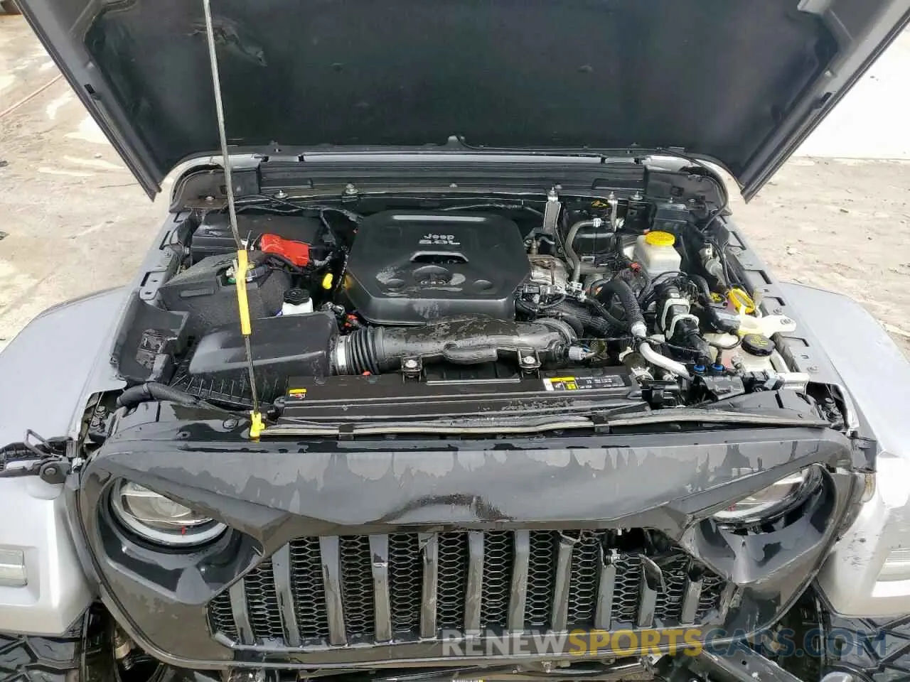 12 fotografías del automóvil dañado 1C4HJXEN8LW319774 JEEP WRANGLER 2020