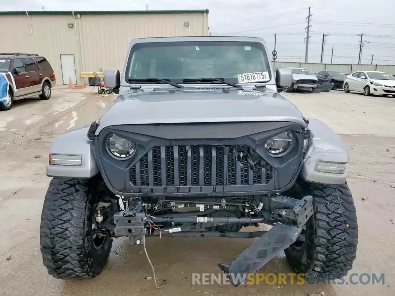 5 fotografías del automóvil dañado 1C4HJXEN8LW319774 JEEP WRANGLER 2020