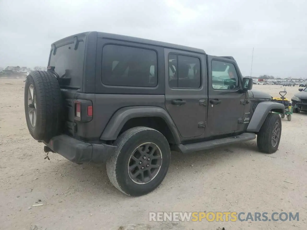 3 fotografías del automóvil dañado 1C4HJXENXLW148140 JEEP WRANGLER 2020
