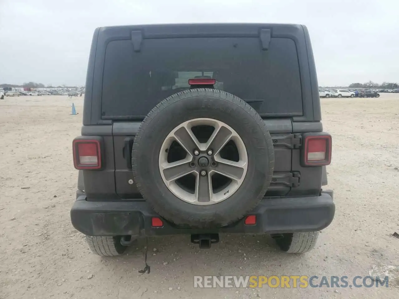 6 fotografías del automóvil dañado 1C4HJXENXLW148140 JEEP WRANGLER 2020
