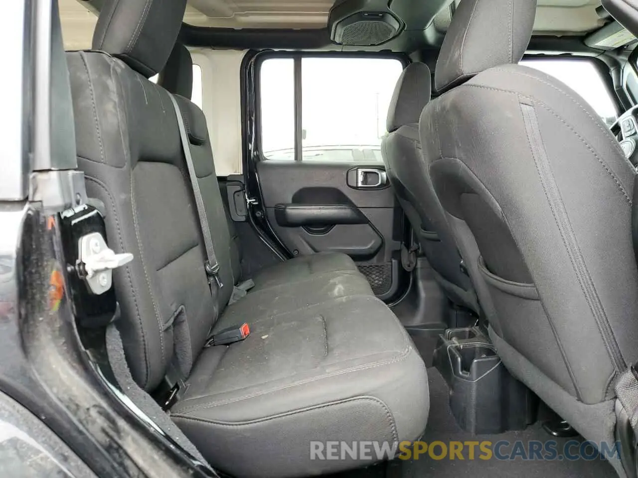11 fotografías del automóvil dañado 1C4HJXENXLW235925 JEEP WRANGLER 2020