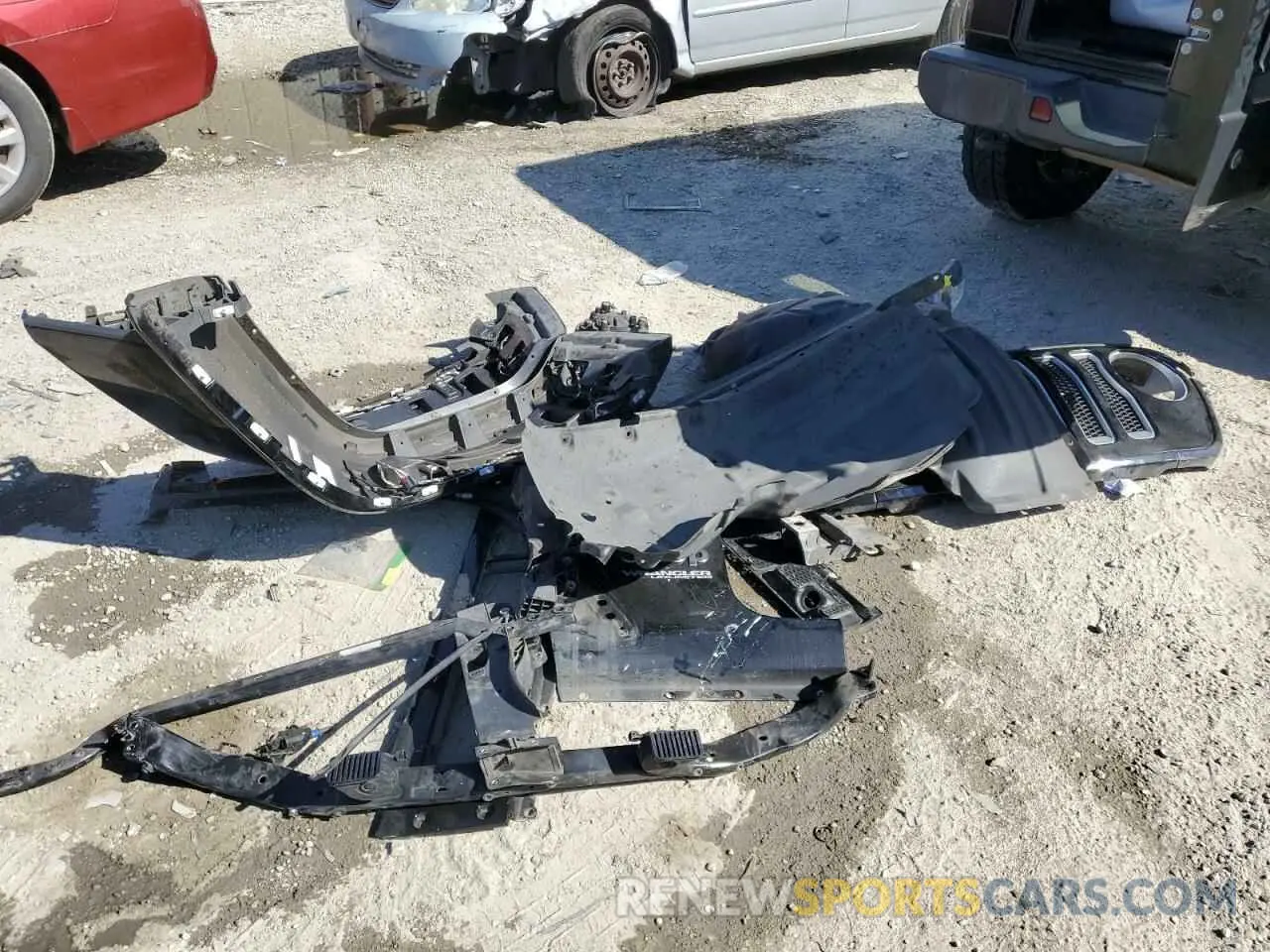 13 fotografías del automóvil dañado 1C4HJXENXLW235925 JEEP WRANGLER 2020