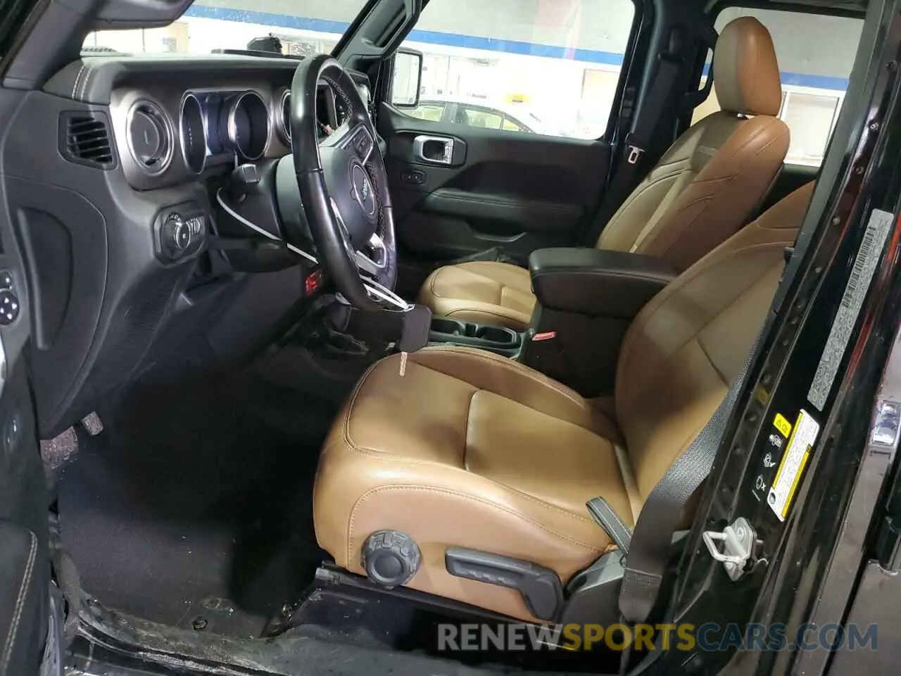 7 fotografías del automóvil dañado 1C4HJXFG0LW192633 JEEP WRANGLER 2020