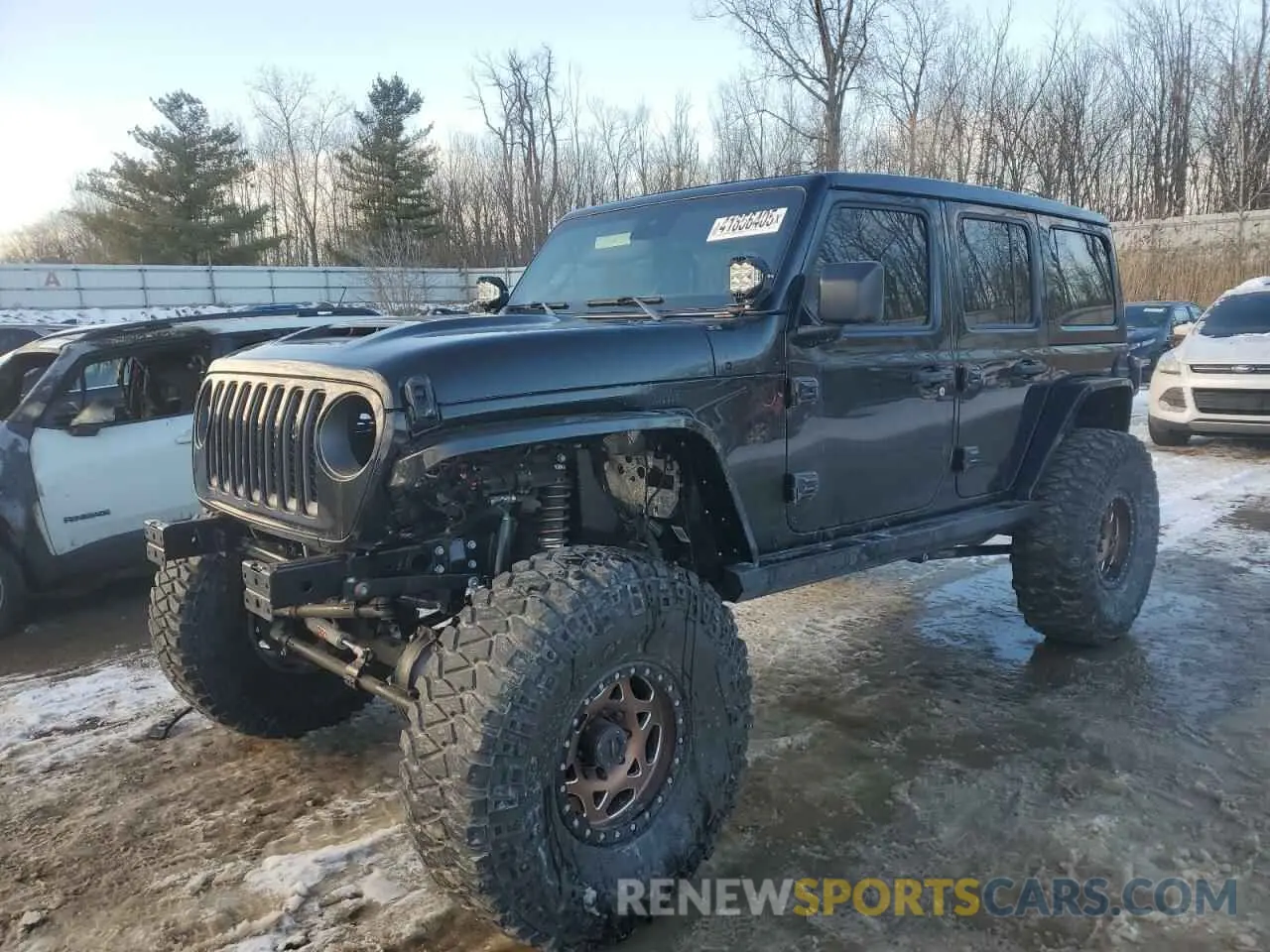 1 fotografías del automóvil dañado 1C4HJXFN1LW222074 JEEP WRANGLER 2020