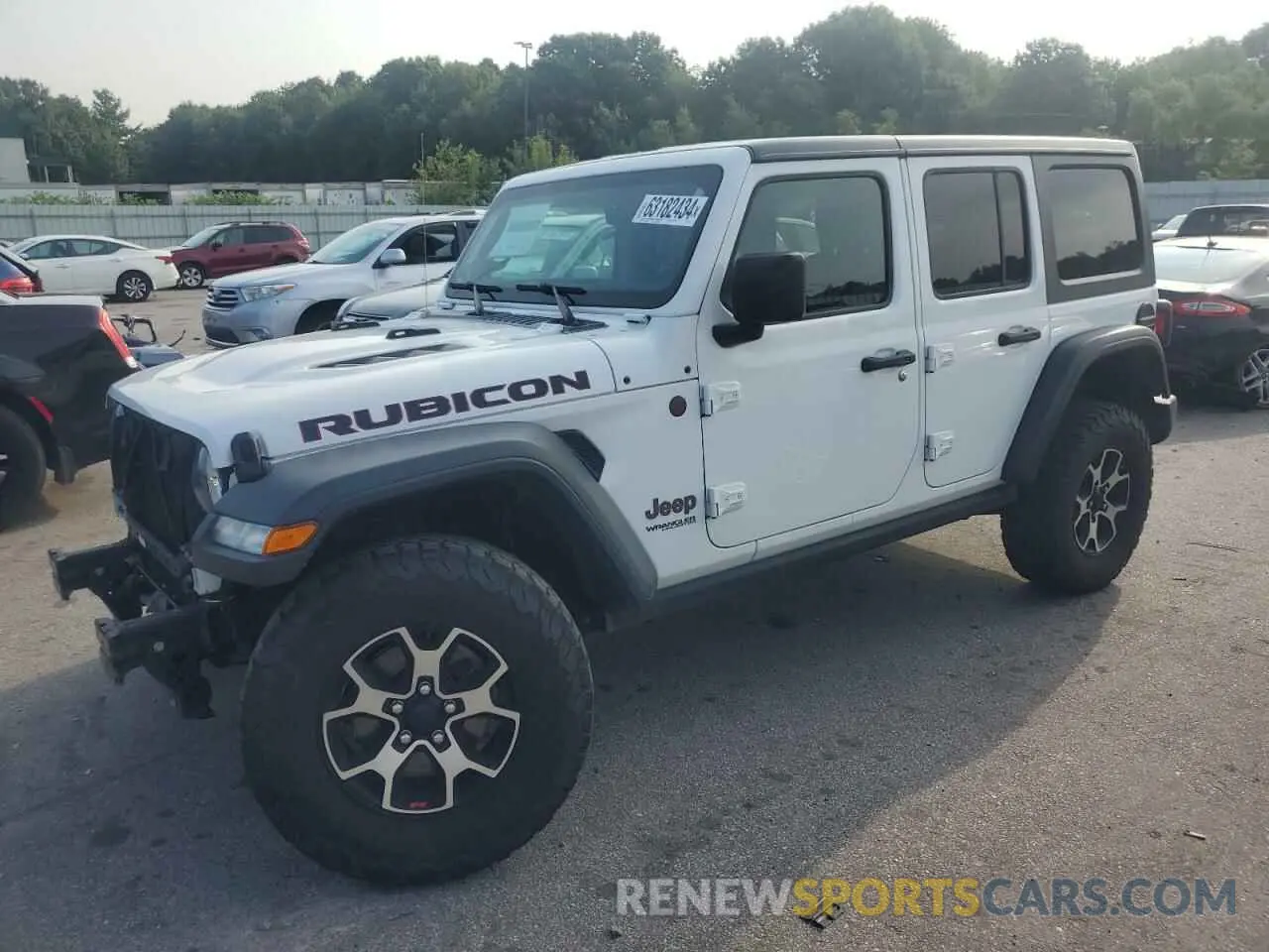 1 fotografías del automóvil dañado 1C4HJXFN2LW133727 JEEP WRANGLER 2020