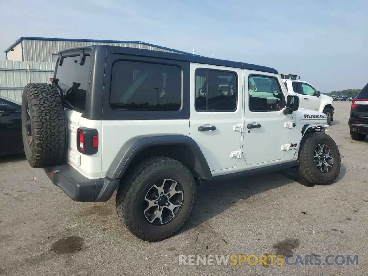 3 fotografías del automóvil dañado 1C4HJXFN2LW133727 JEEP WRANGLER 2020