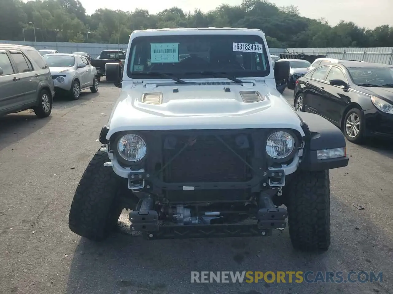 5 fotografías del automóvil dañado 1C4HJXFN2LW133727 JEEP WRANGLER 2020