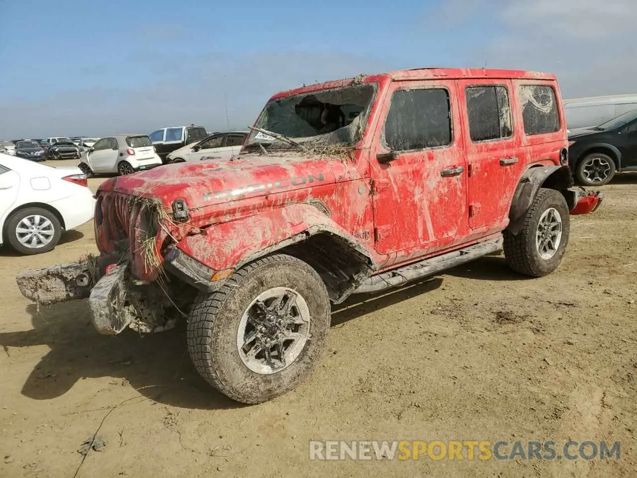 1 fotografías del automóvil dañado 1C4HJXFN3LW107654 JEEP WRANGLER 2020