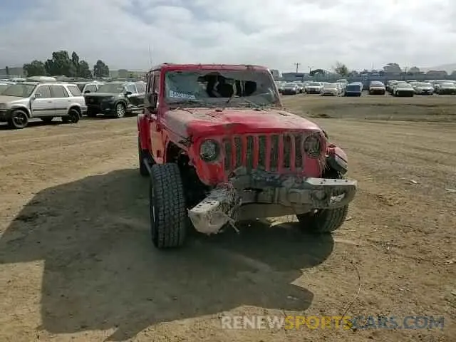 14 fotografías del automóvil dañado 1C4HJXFN3LW107654 JEEP WRANGLER 2020