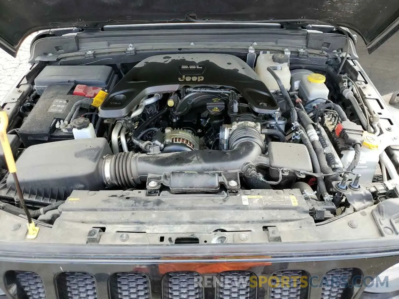 11 fotografías del automóvil dañado 1C4GJXAG1MW637028 JEEP WRANGLER 2021
