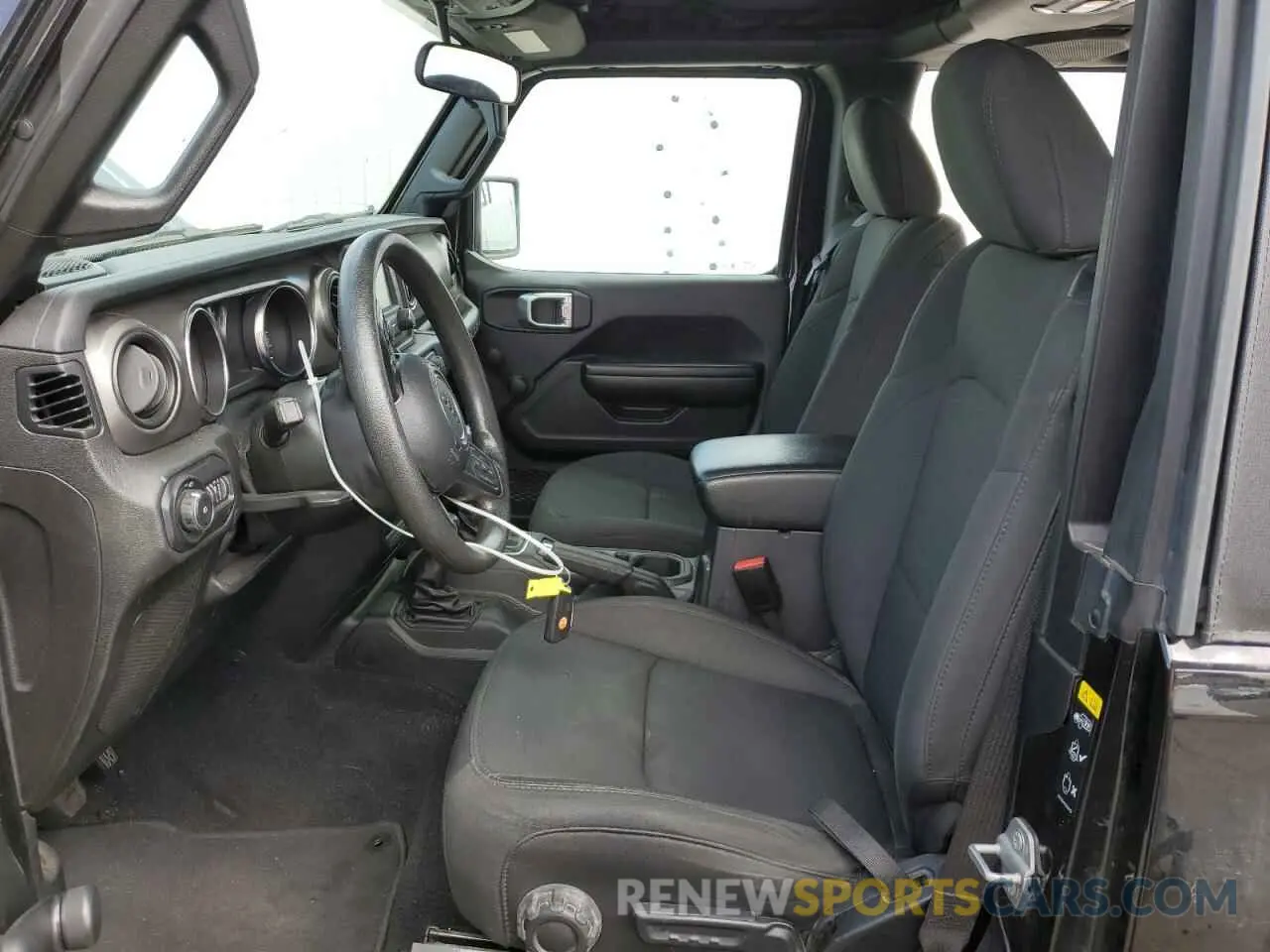 7 fotografías del automóvil dañado 1C4GJXAG1MW637028 JEEP WRANGLER 2021