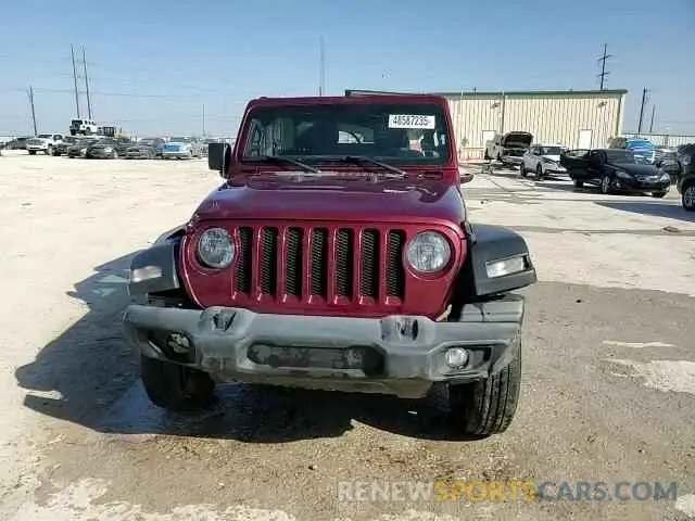 15 fotografías del automóvil dañado 1C4GJXAG6MW801003 JEEP WRANGLER 2021