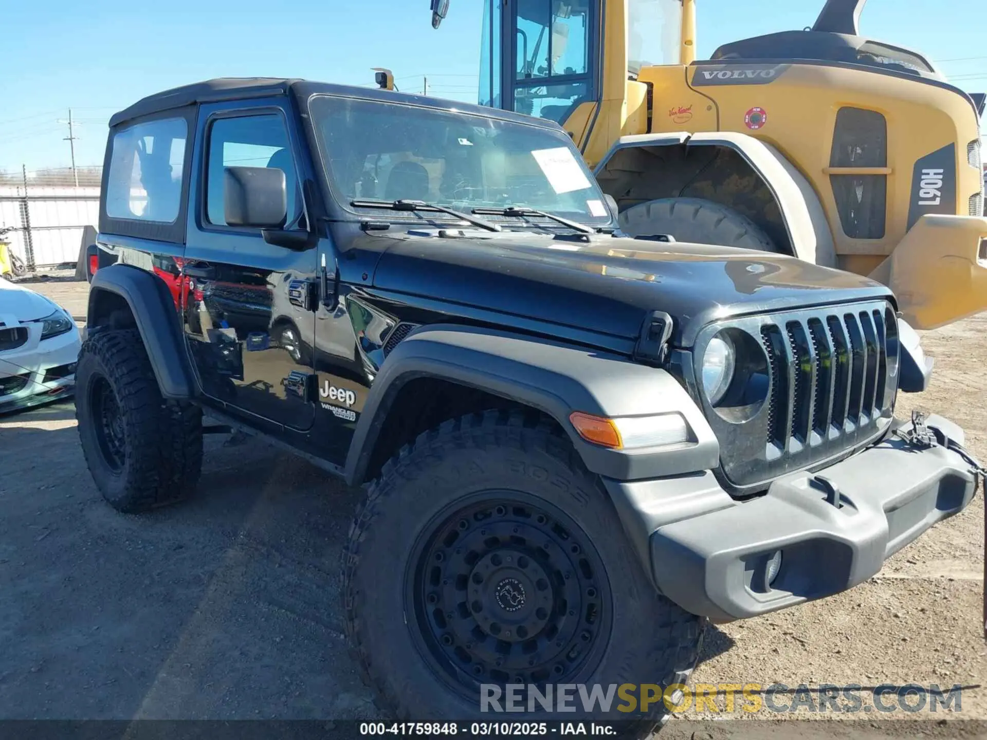 1 fotografías del automóvil dañado 1C4GJXAG8MW559296 JEEP WRANGLER 2021