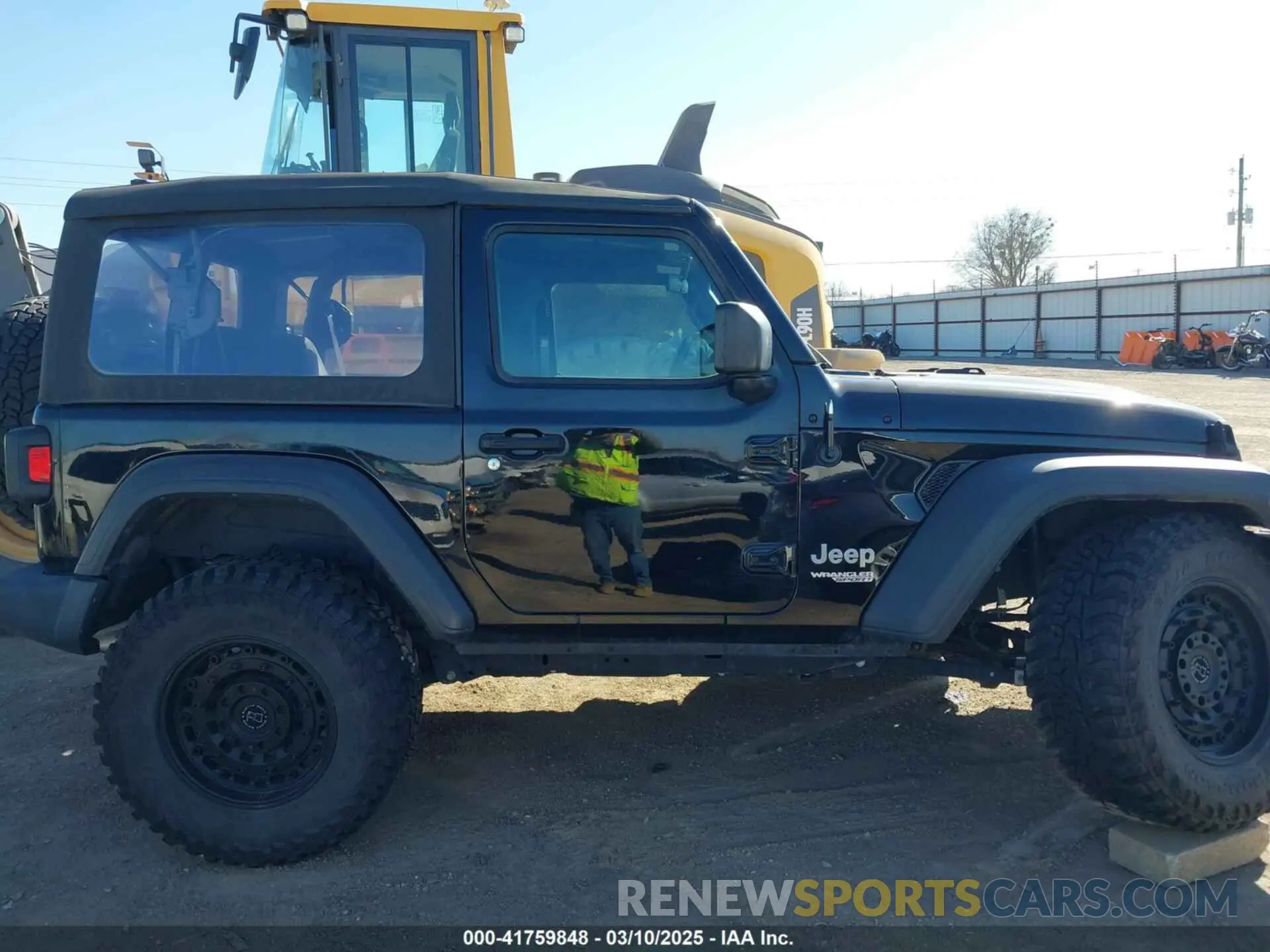 12 fotografías del automóvil dañado 1C4GJXAG8MW559296 JEEP WRANGLER 2021