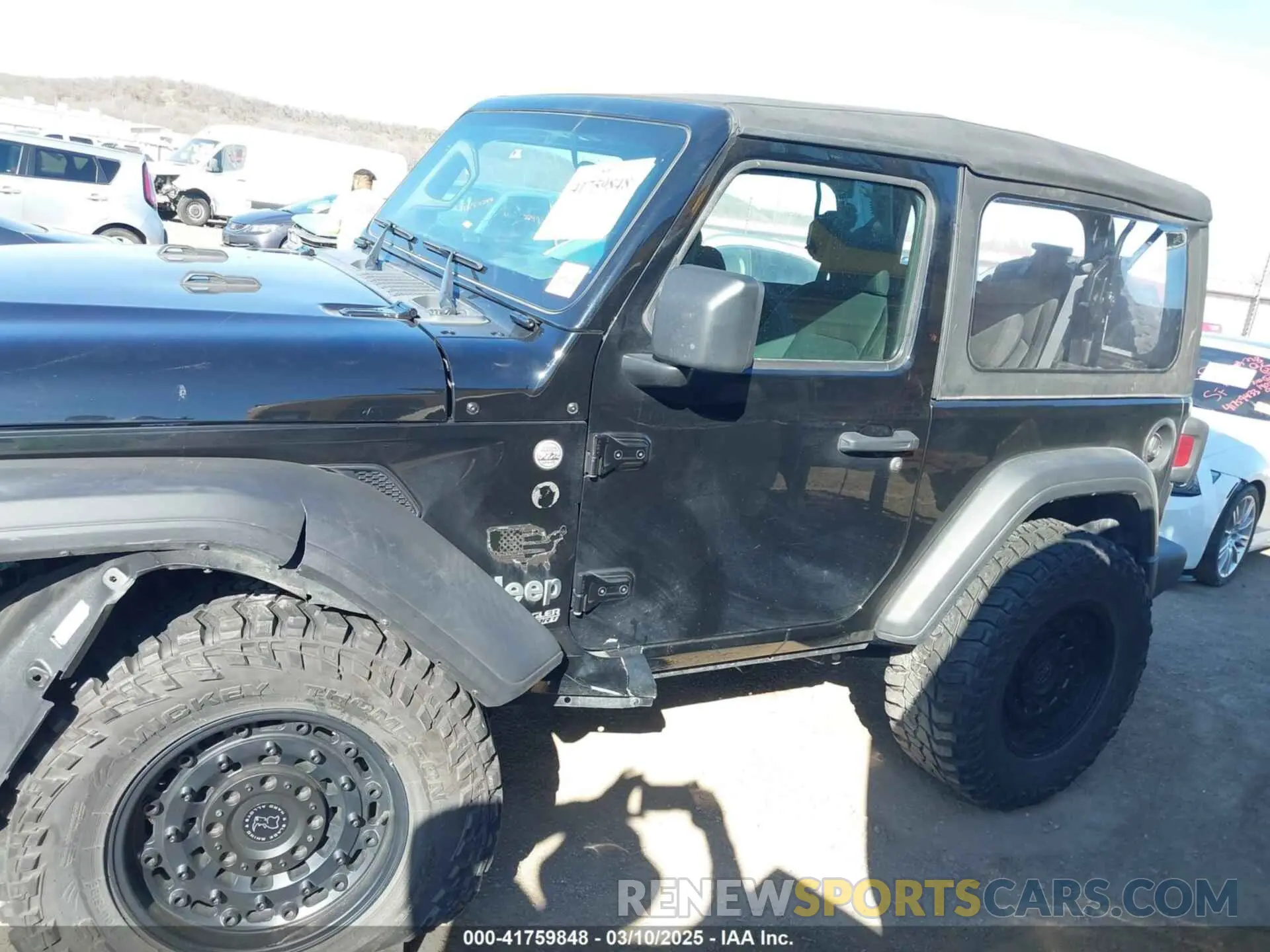 13 fotografías del automóvil dañado 1C4GJXAG8MW559296 JEEP WRANGLER 2021