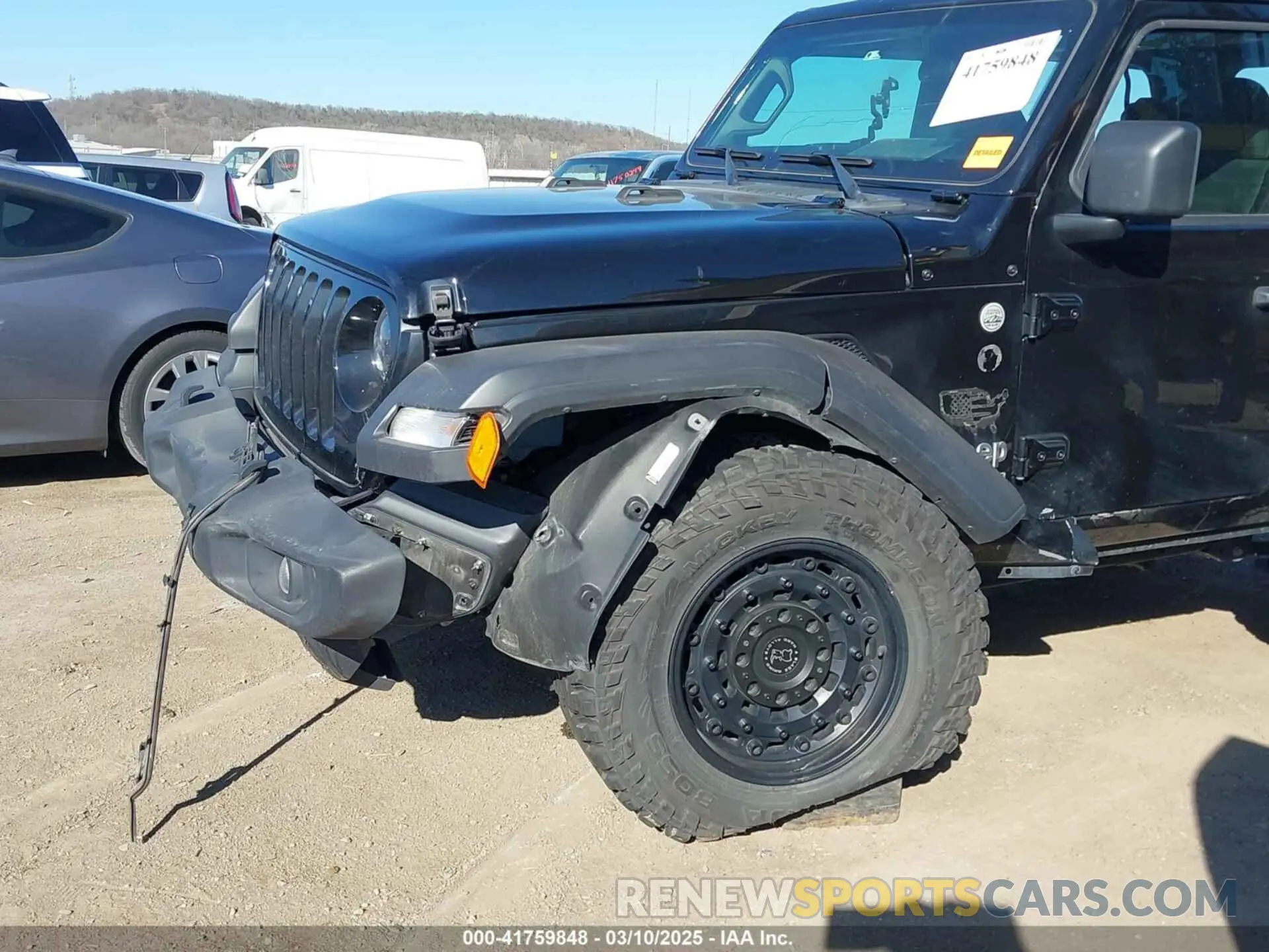 6 fotografías del automóvil dañado 1C4GJXAG8MW559296 JEEP WRANGLER 2021