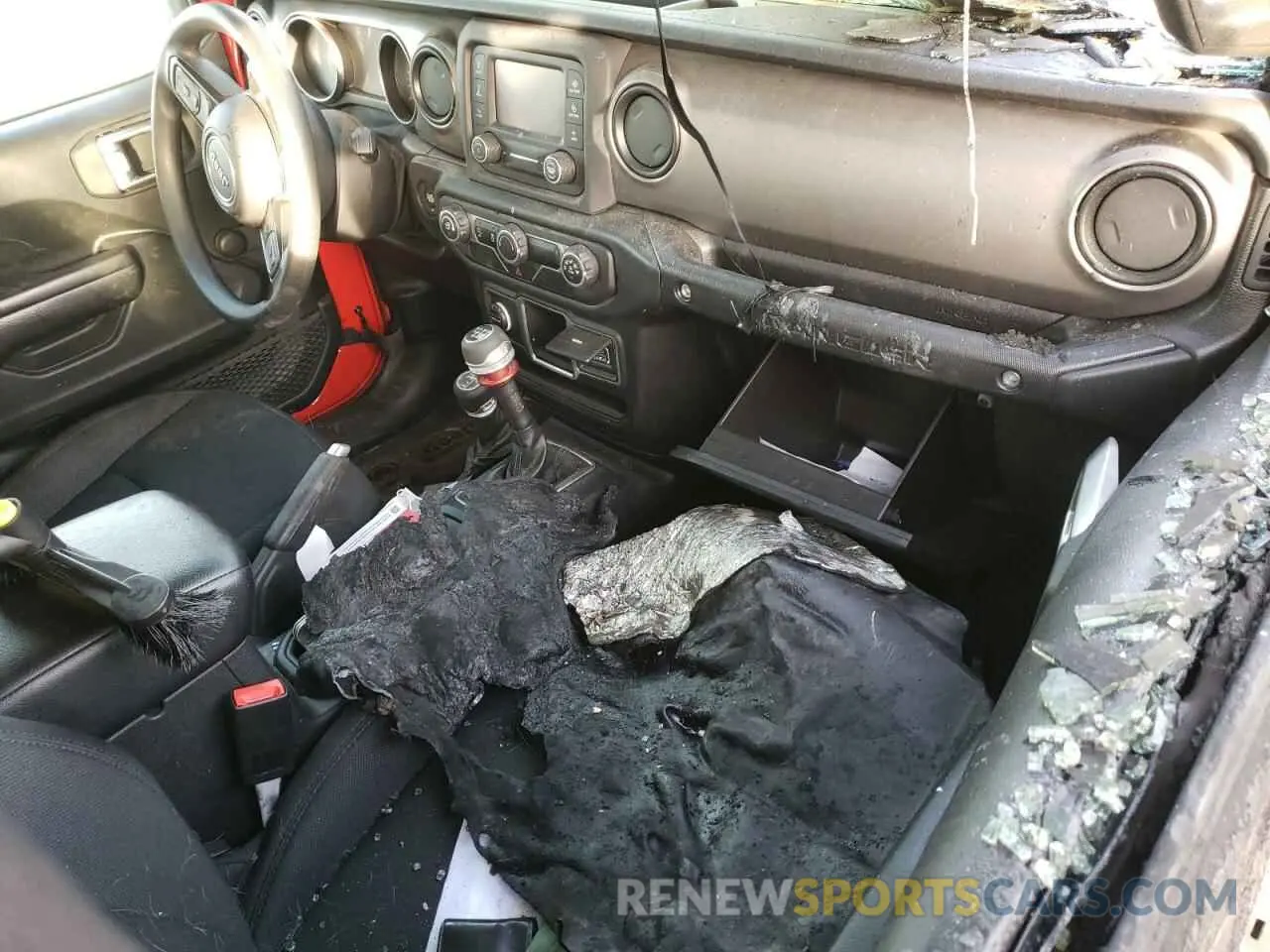 8 fotografías del automóvil dañado 1C4GJXAG9MW614936 JEEP WRANGLER 2021