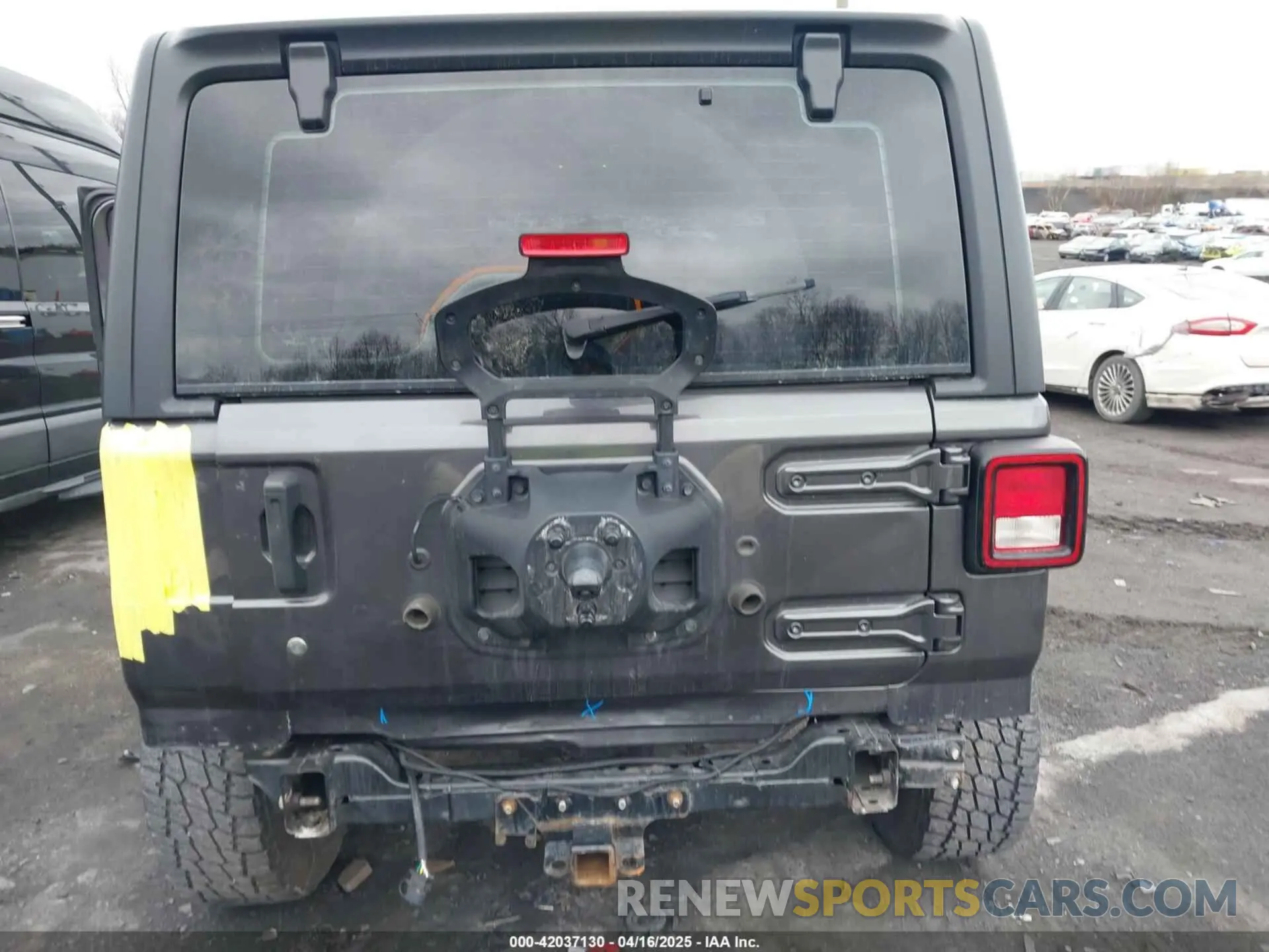 6 fotografías del automóvil dañado 1C4GJXAN2MW541827 JEEP WRANGLER 2021