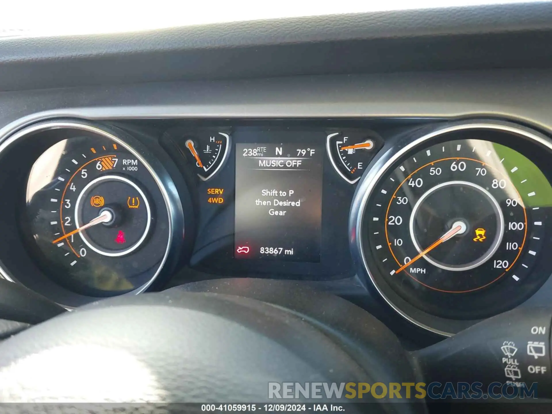 7 fotografías del automóvil dañado 1C4GJXAN2MW663880 JEEP WRANGLER 2021
