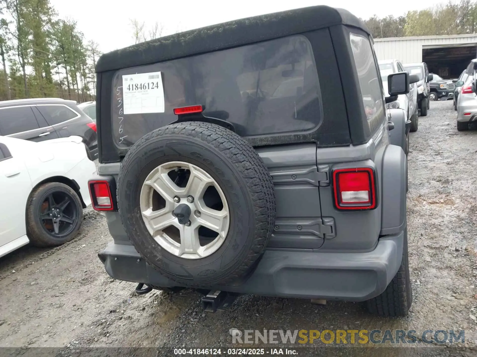 16 fotografías del automóvil dañado 1C4GJXAN3MW536765 JEEP WRANGLER 2021