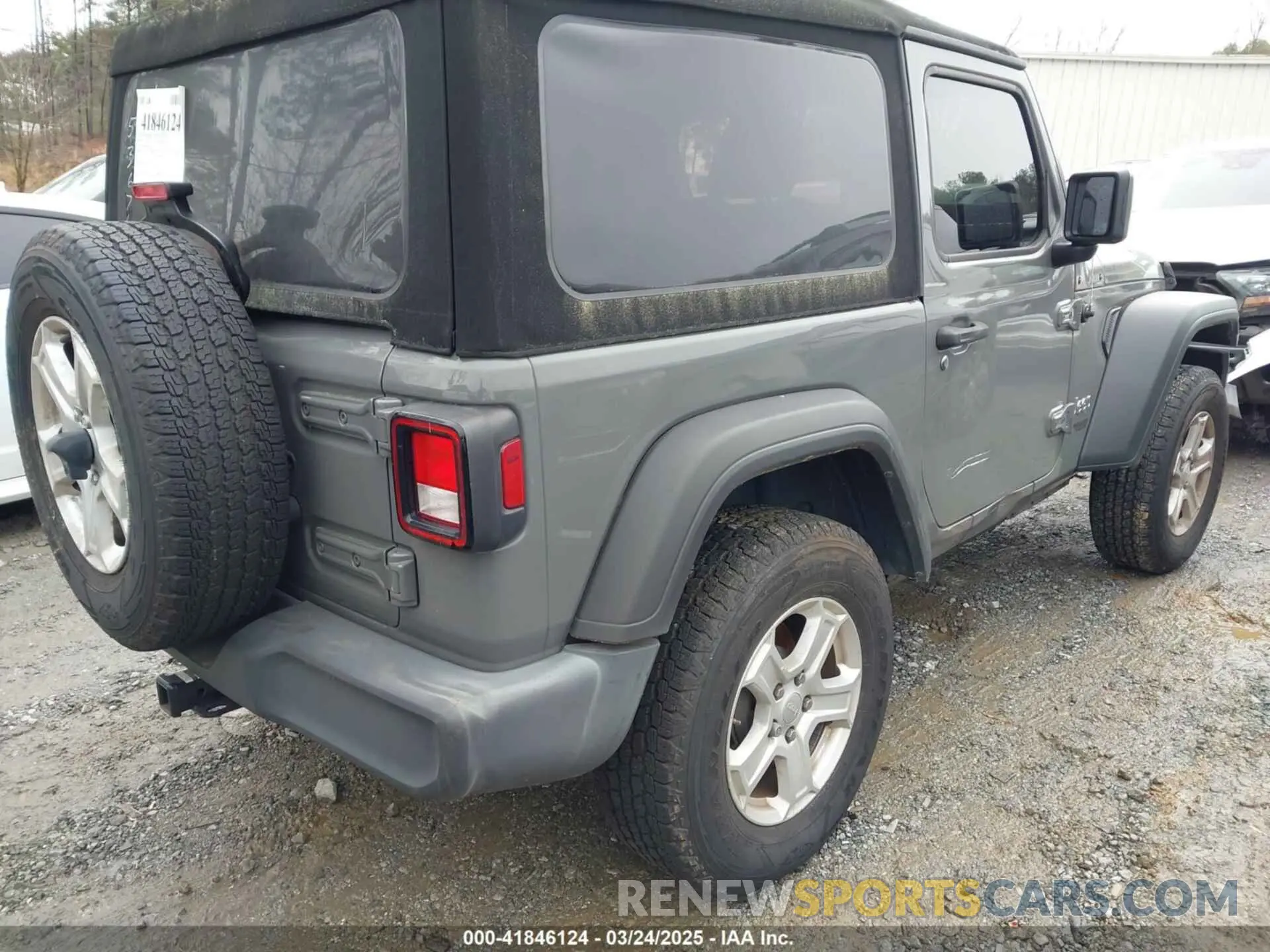 4 fotografías del automóvil dañado 1C4GJXAN3MW536765 JEEP WRANGLER 2021