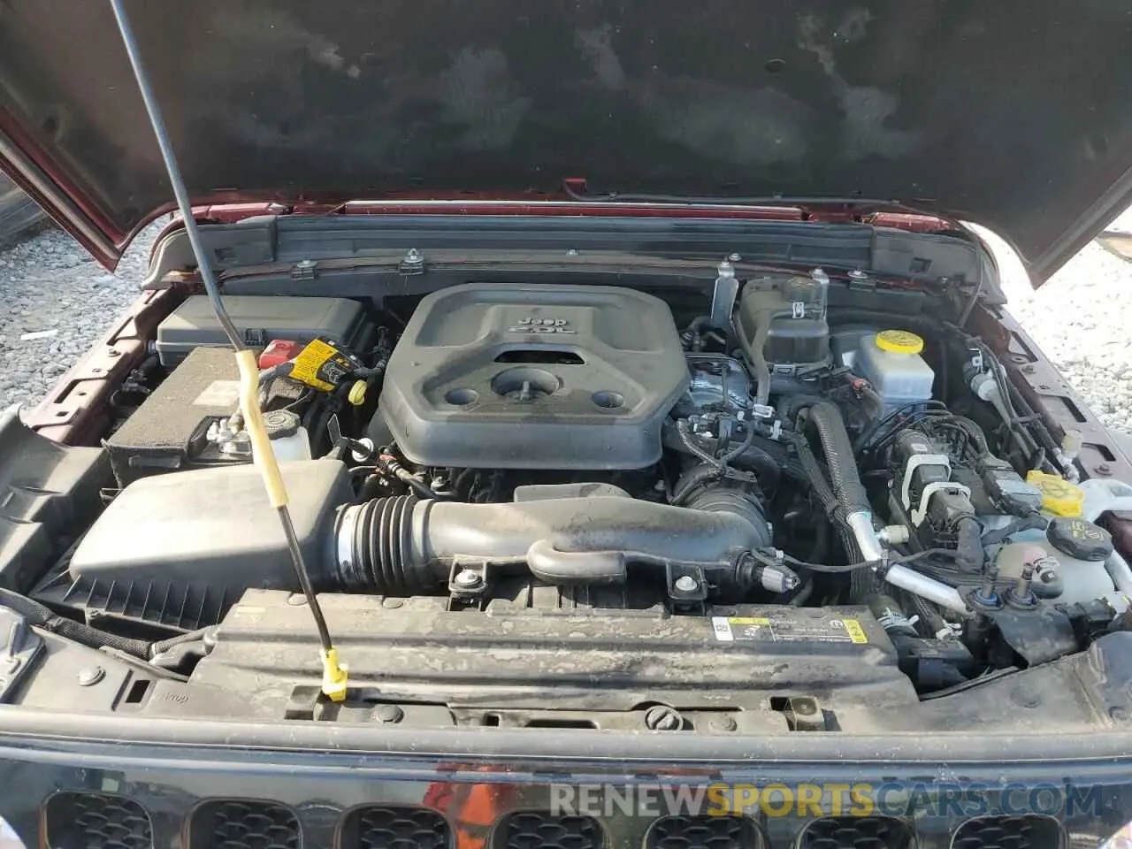12 fotografías del automóvil dañado 1C4GJXAN3MW628684 JEEP WRANGLER 2021