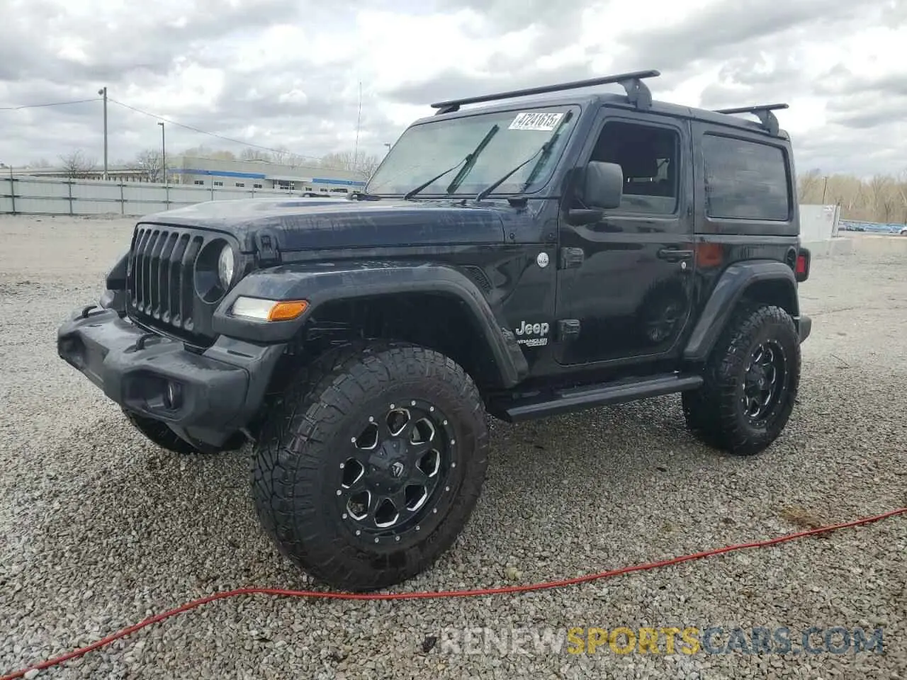 1 fotografías del automóvil dañado 1C4GJXAN5MW677207 JEEP WRANGLER 2021