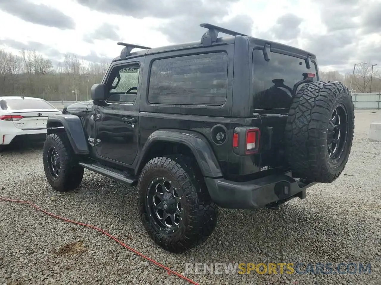 2 fotografías del automóvil dañado 1C4GJXAN5MW677207 JEEP WRANGLER 2021