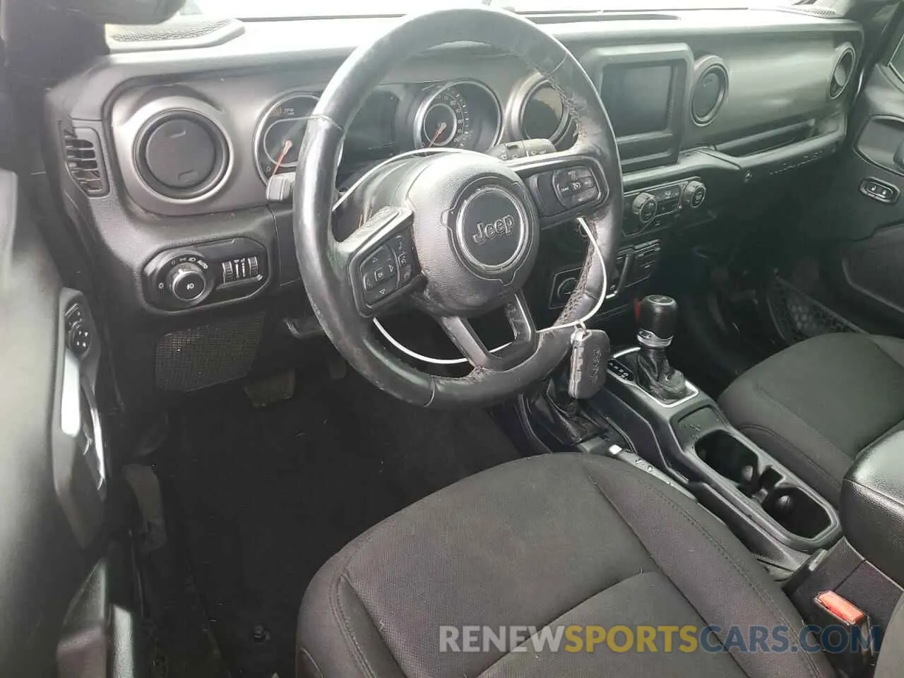 8 fotografías del automóvil dañado 1C4GJXAN5MW677207 JEEP WRANGLER 2021