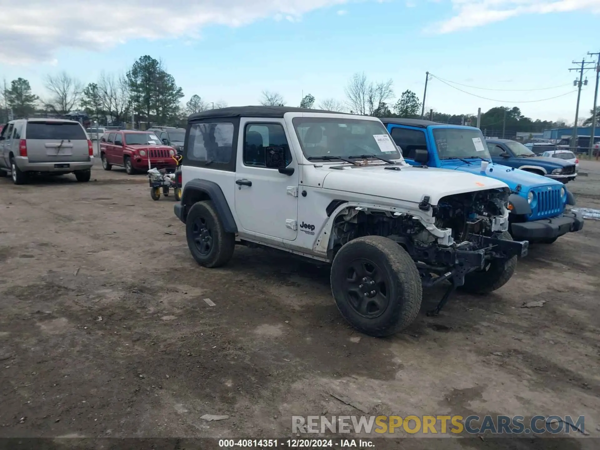 1 fotografías del automóvil dañado 1C4GJXAN6MW677281 JEEP WRANGLER 2021