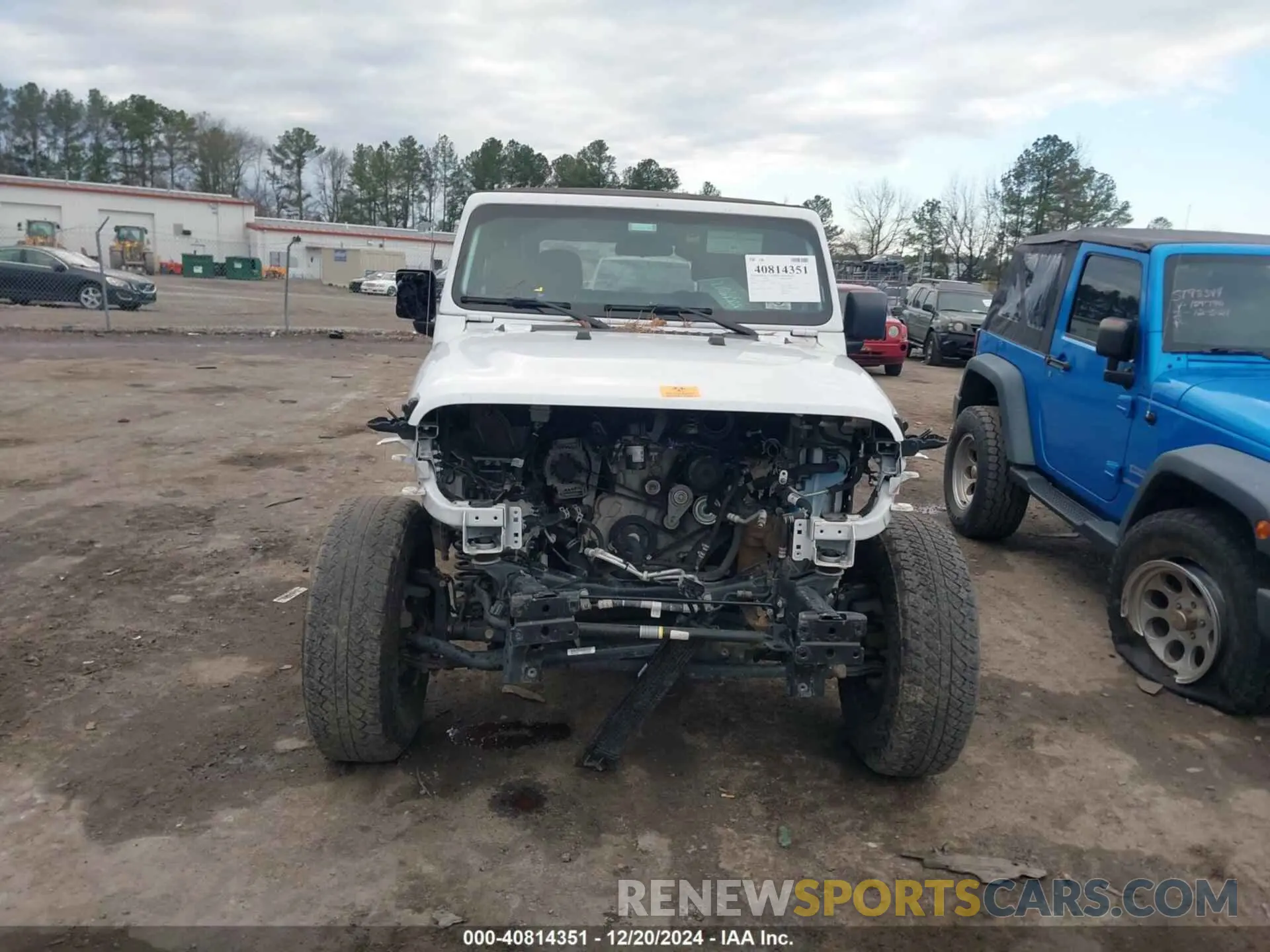 12 fotografías del automóvil dañado 1C4GJXAN6MW677281 JEEP WRANGLER 2021