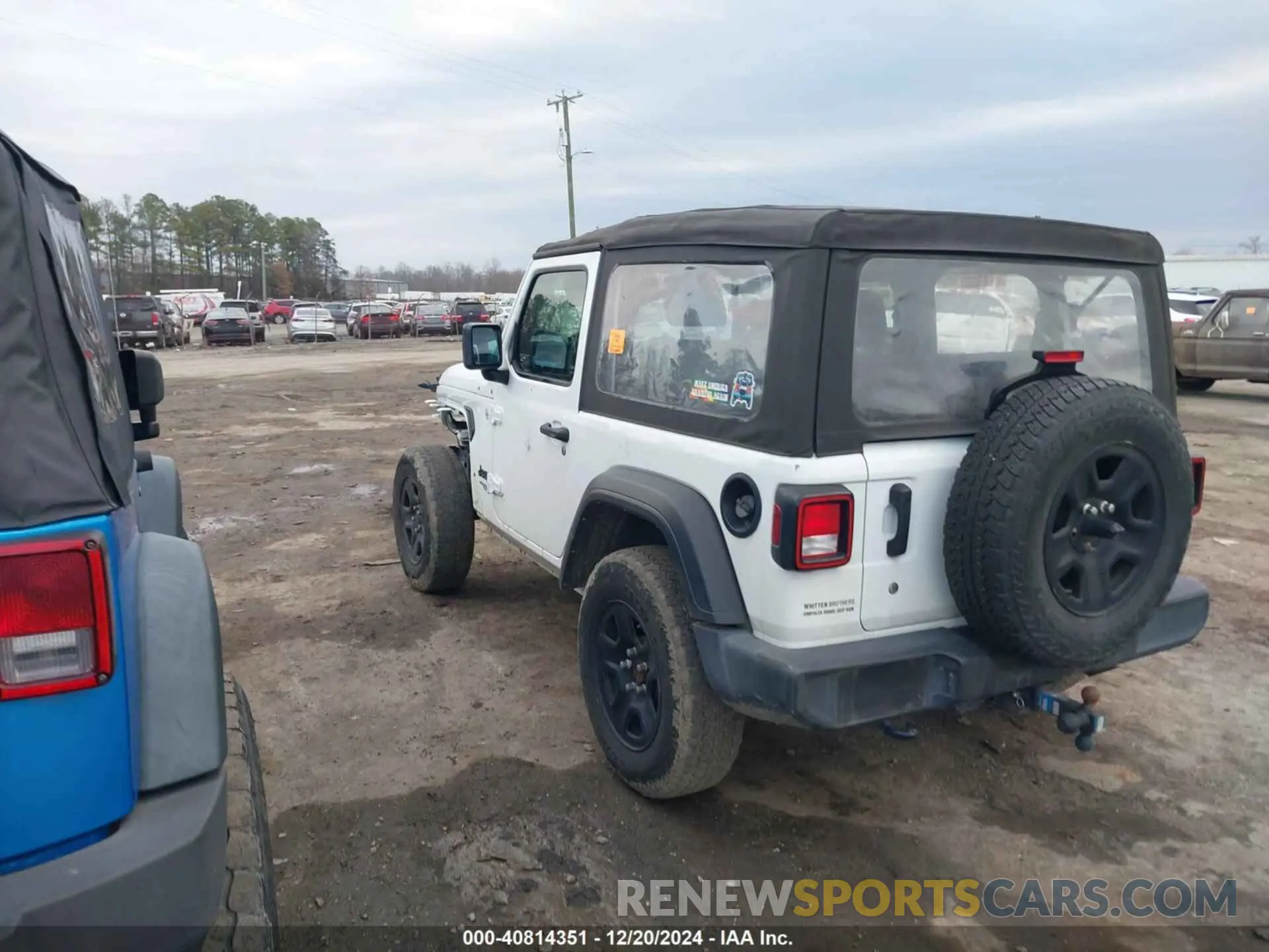 3 fotografías del automóvil dañado 1C4GJXAN6MW677281 JEEP WRANGLER 2021