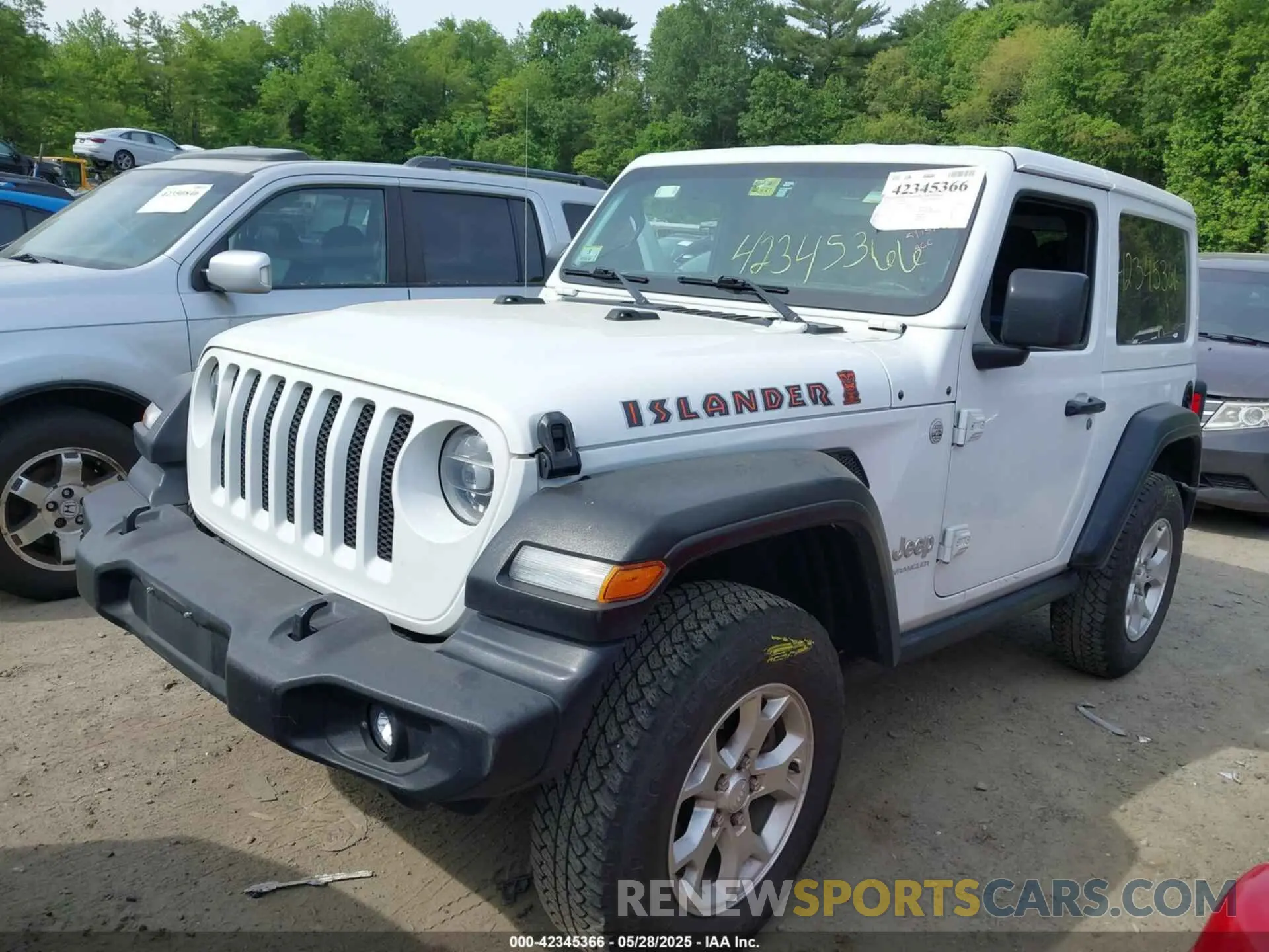 2 fotografías del automóvil dañado 1C4GJXAN7MW558395 JEEP WRANGLER 2021