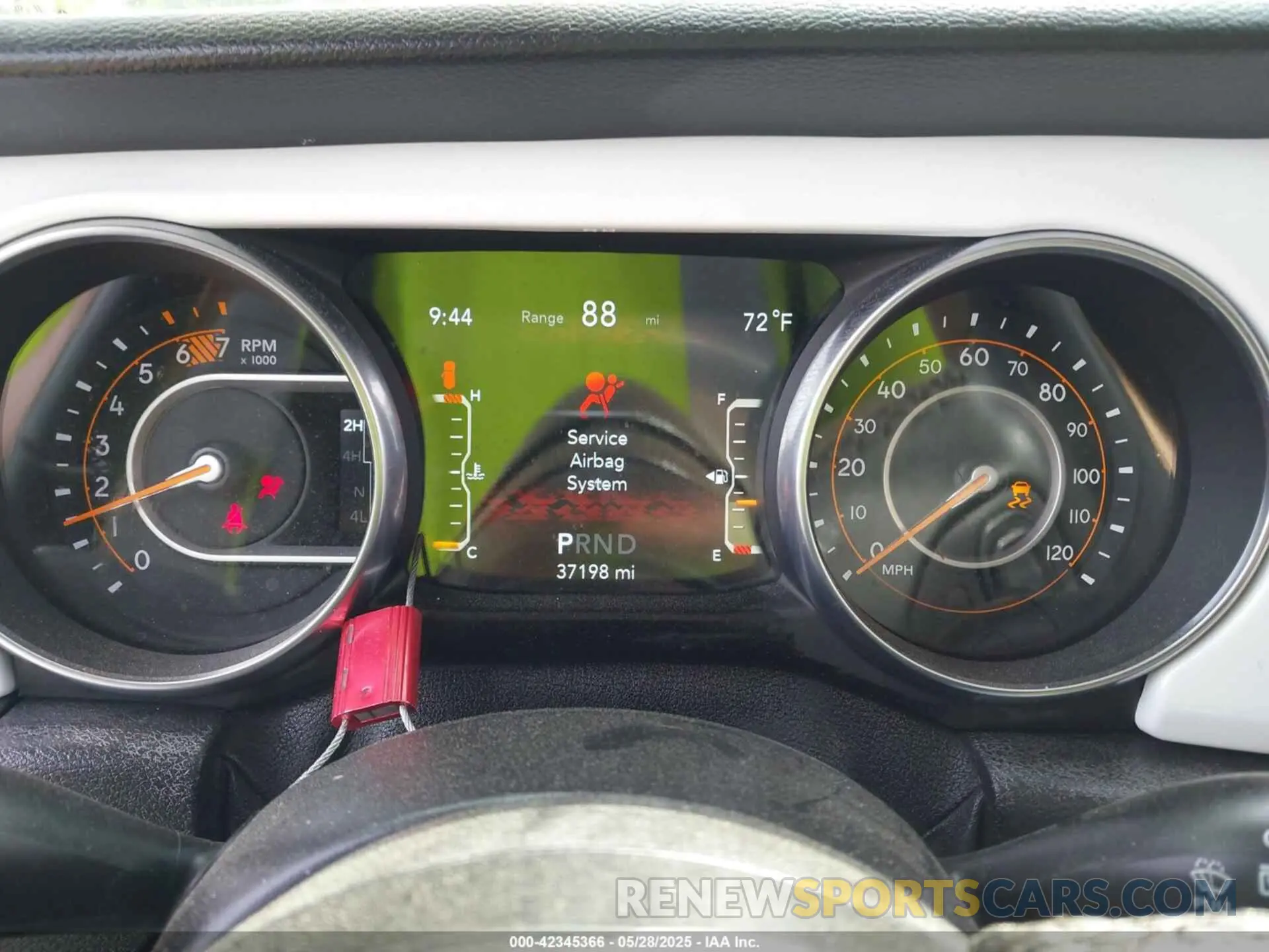 7 fotografías del automóvil dañado 1C4GJXAN7MW558395 JEEP WRANGLER 2021
