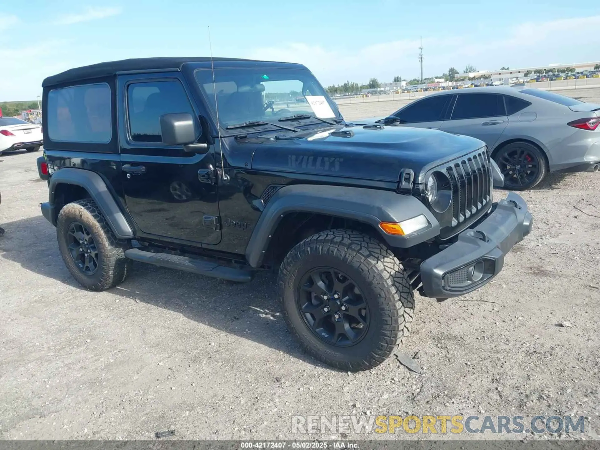 1 fotografías del automóvil dañado 1C4GJXAN7MW796019 JEEP WRANGLER 2021