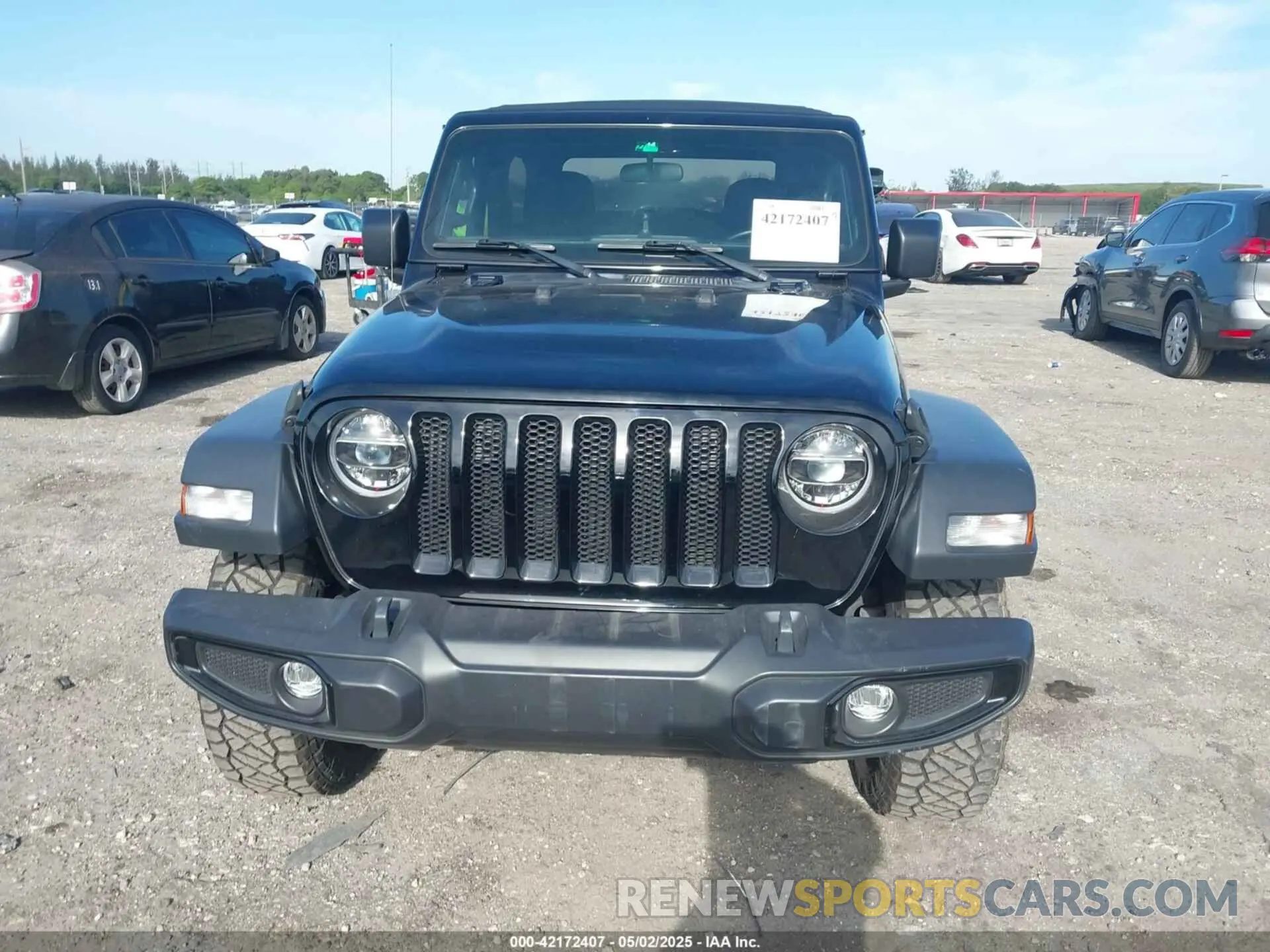 12 fotografías del automóvil dañado 1C4GJXAN7MW796019 JEEP WRANGLER 2021