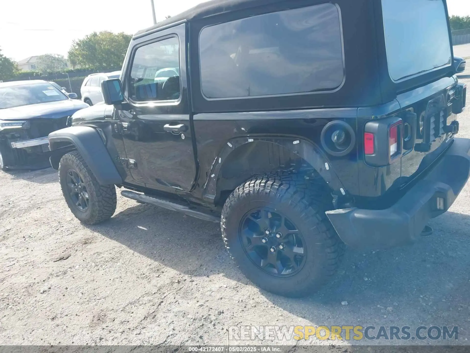 6 fotografías del automóvil dañado 1C4GJXAN7MW796019 JEEP WRANGLER 2021