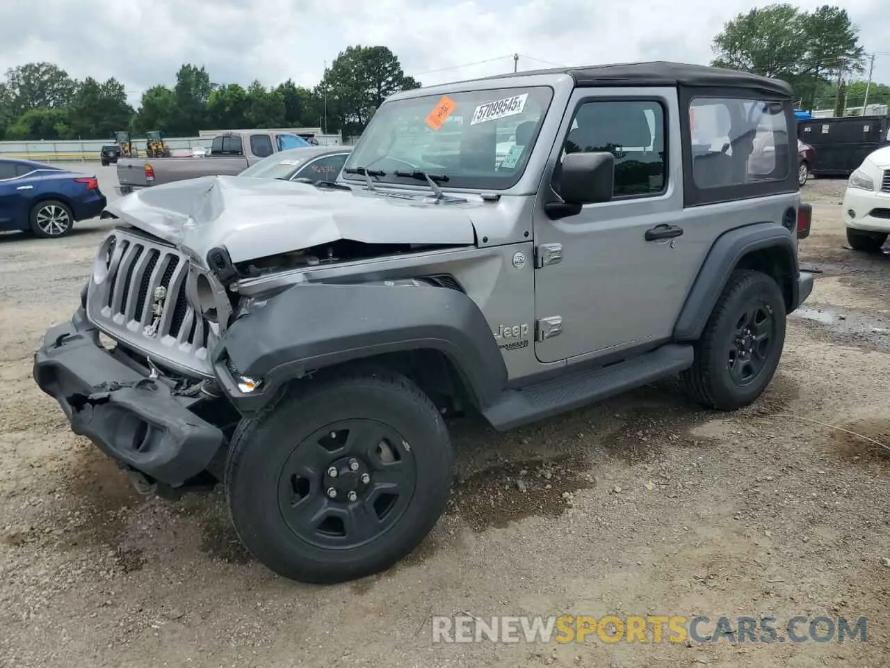 1 fotografías del automóvil dañado 1C4GJXAN9MW541839 JEEP WRANGLER 2021
