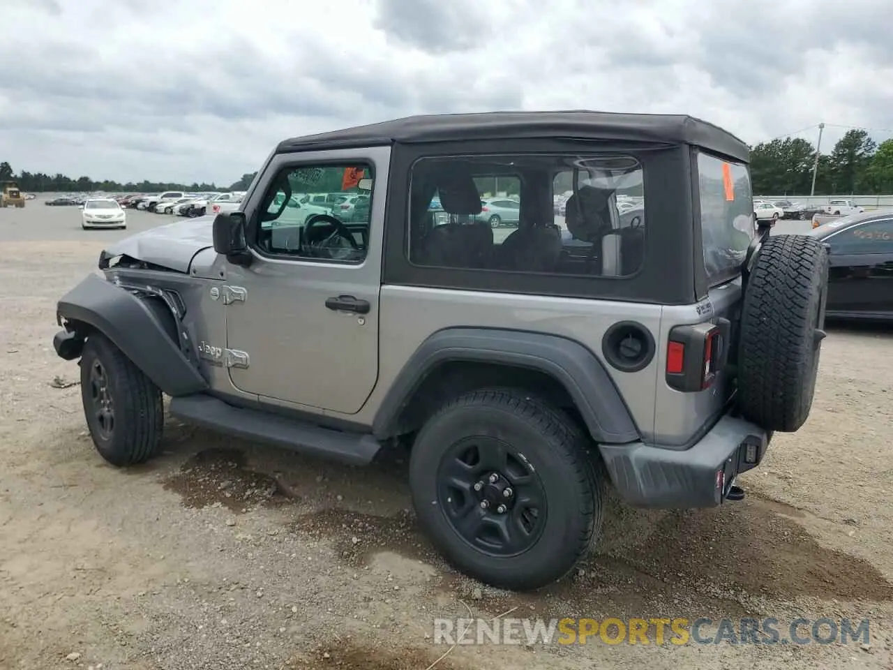2 fotografías del automóvil dañado 1C4GJXAN9MW541839 JEEP WRANGLER 2021