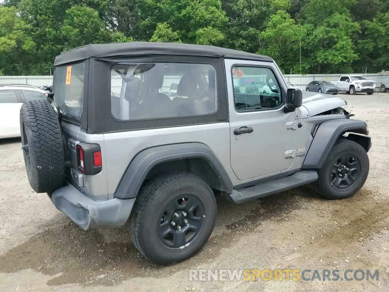 3 fotografías del automóvil dañado 1C4GJXAN9MW541839 JEEP WRANGLER 2021