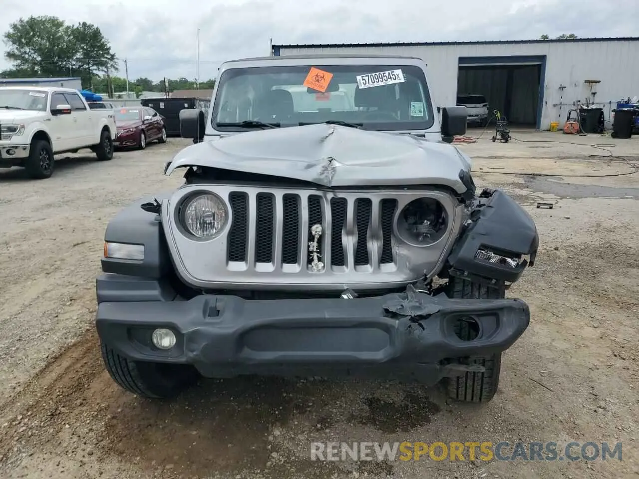 5 fotografías del automóvil dañado 1C4GJXAN9MW541839 JEEP WRANGLER 2021