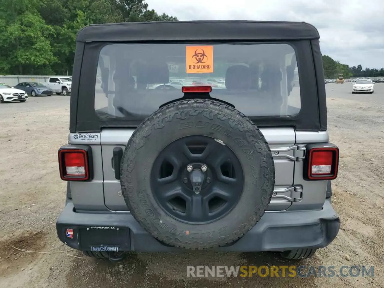 6 fotografías del automóvil dañado 1C4GJXAN9MW541839 JEEP WRANGLER 2021