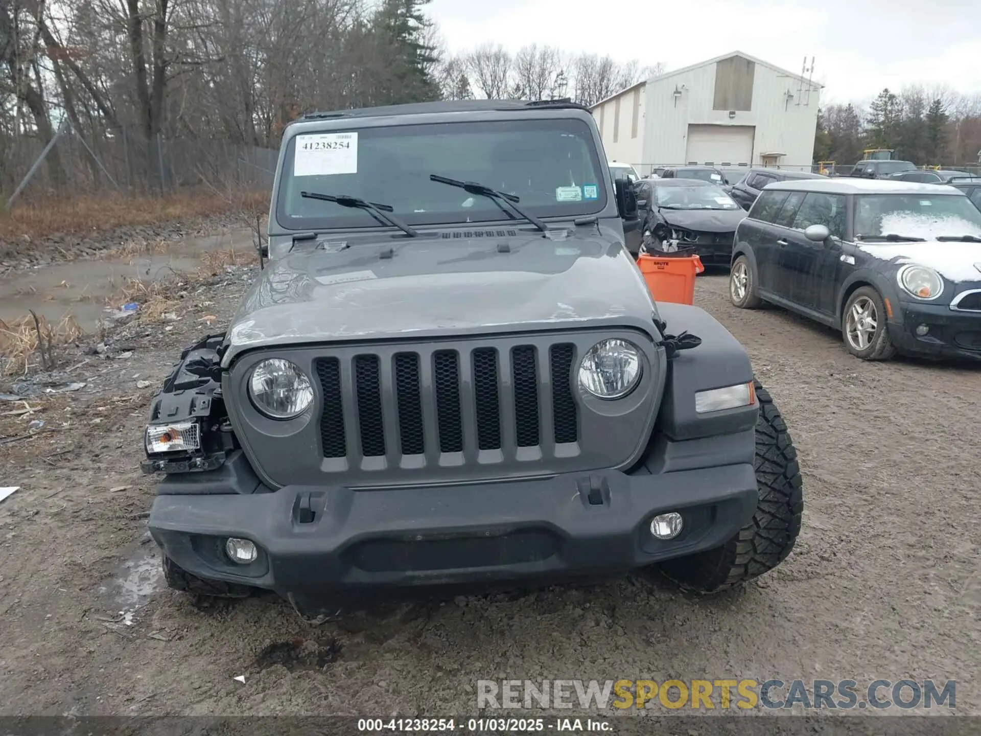 12 fotografías del automóvil dañado 1C4GJXAN9MW768559 JEEP WRANGLER 2021