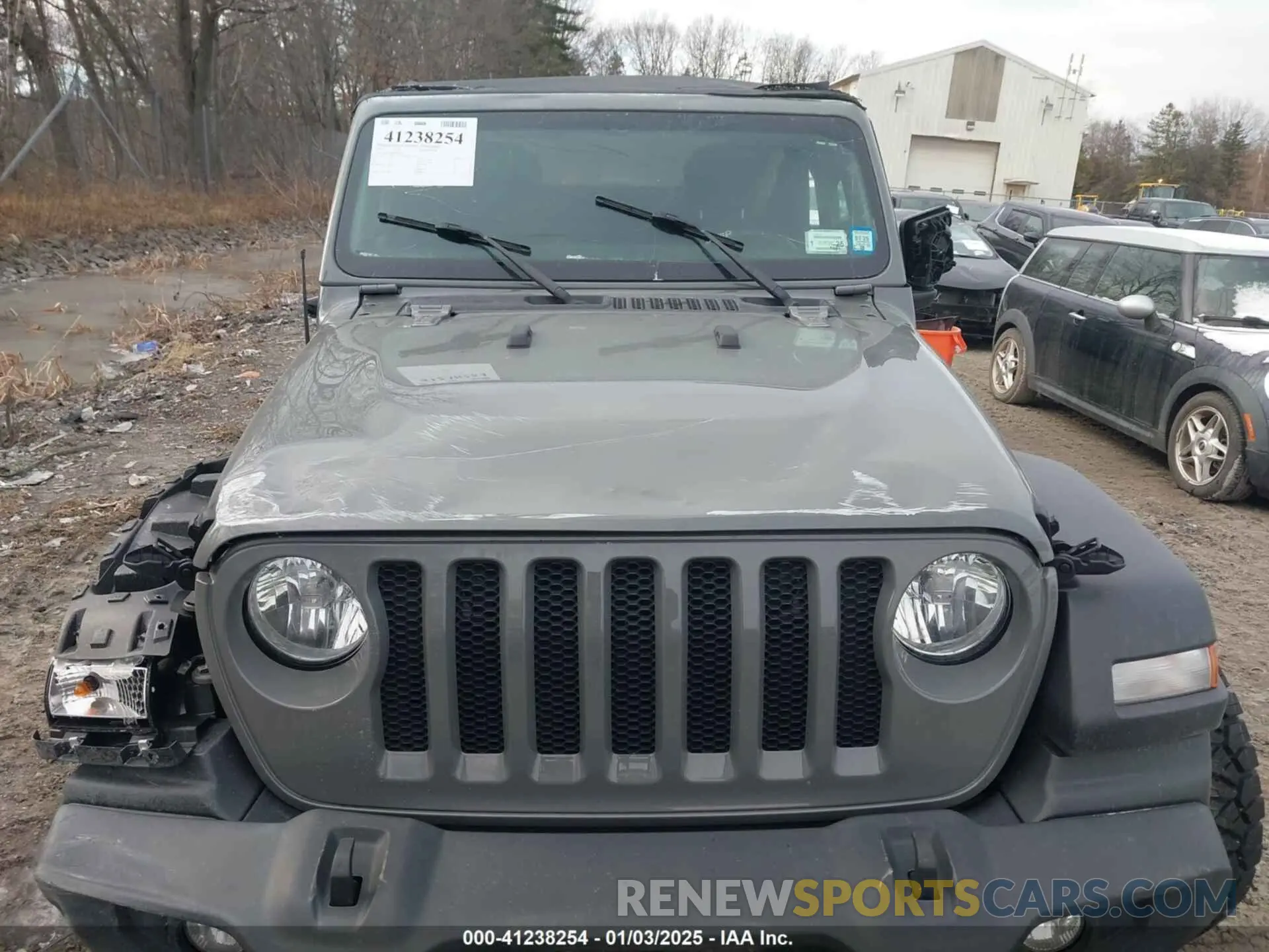 6 fotografías del automóvil dañado 1C4GJXAN9MW768559 JEEP WRANGLER 2021