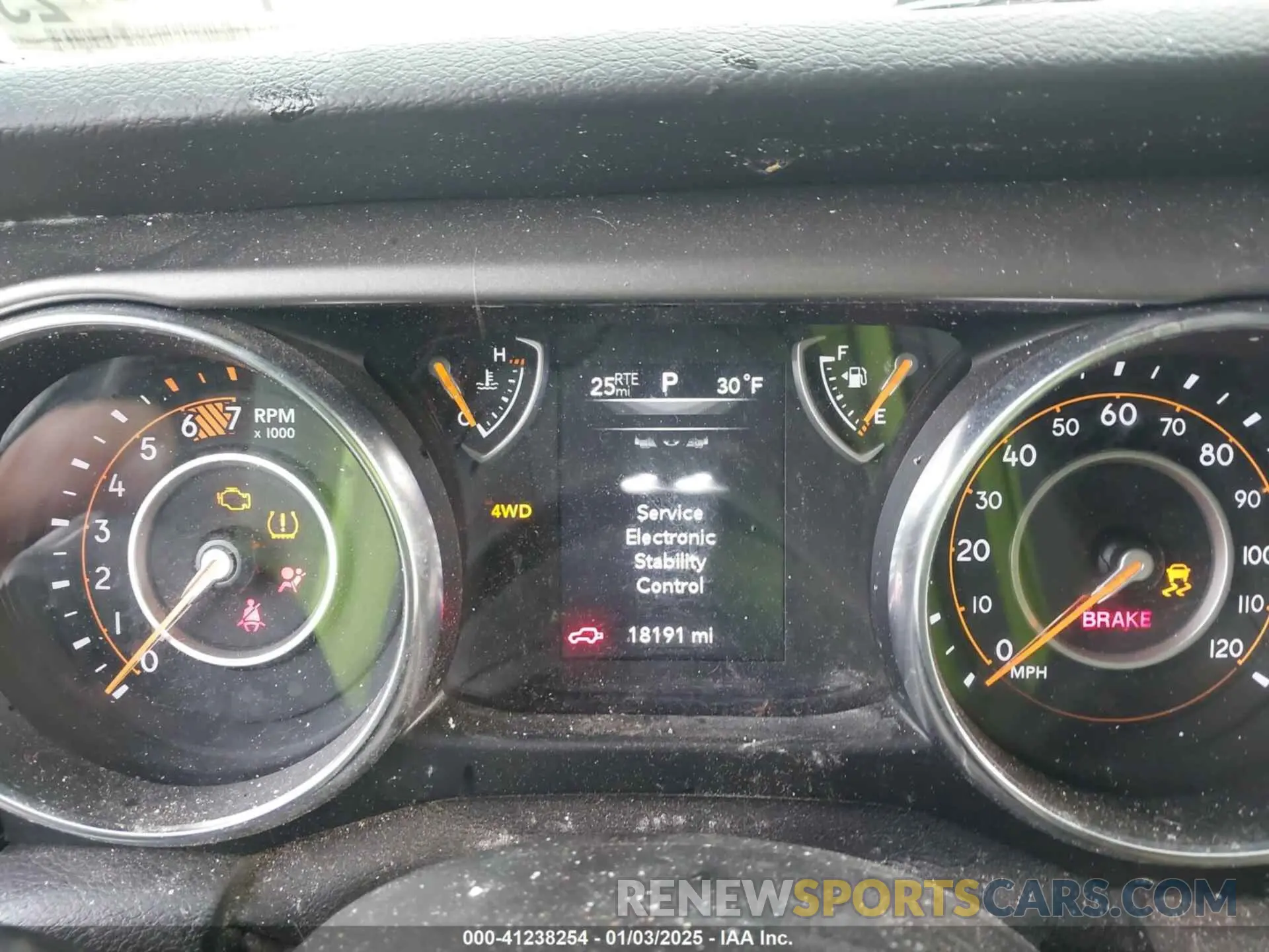 7 fotografías del automóvil dañado 1C4GJXAN9MW768559 JEEP WRANGLER 2021