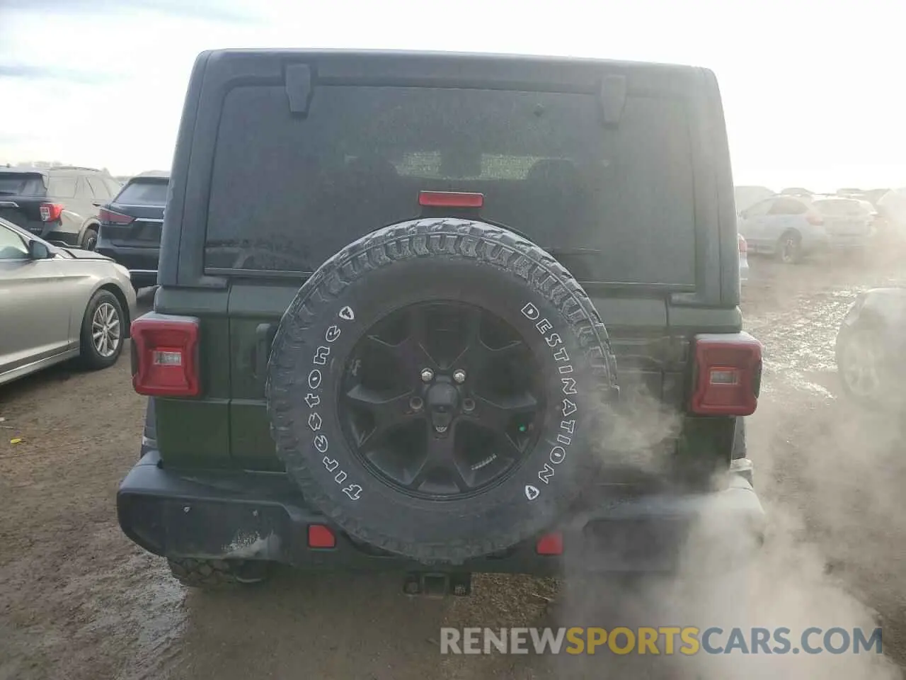 6 fotografías del automóvil dañado 1C4HJXAG0MW626381 JEEP WRANGLER 2021