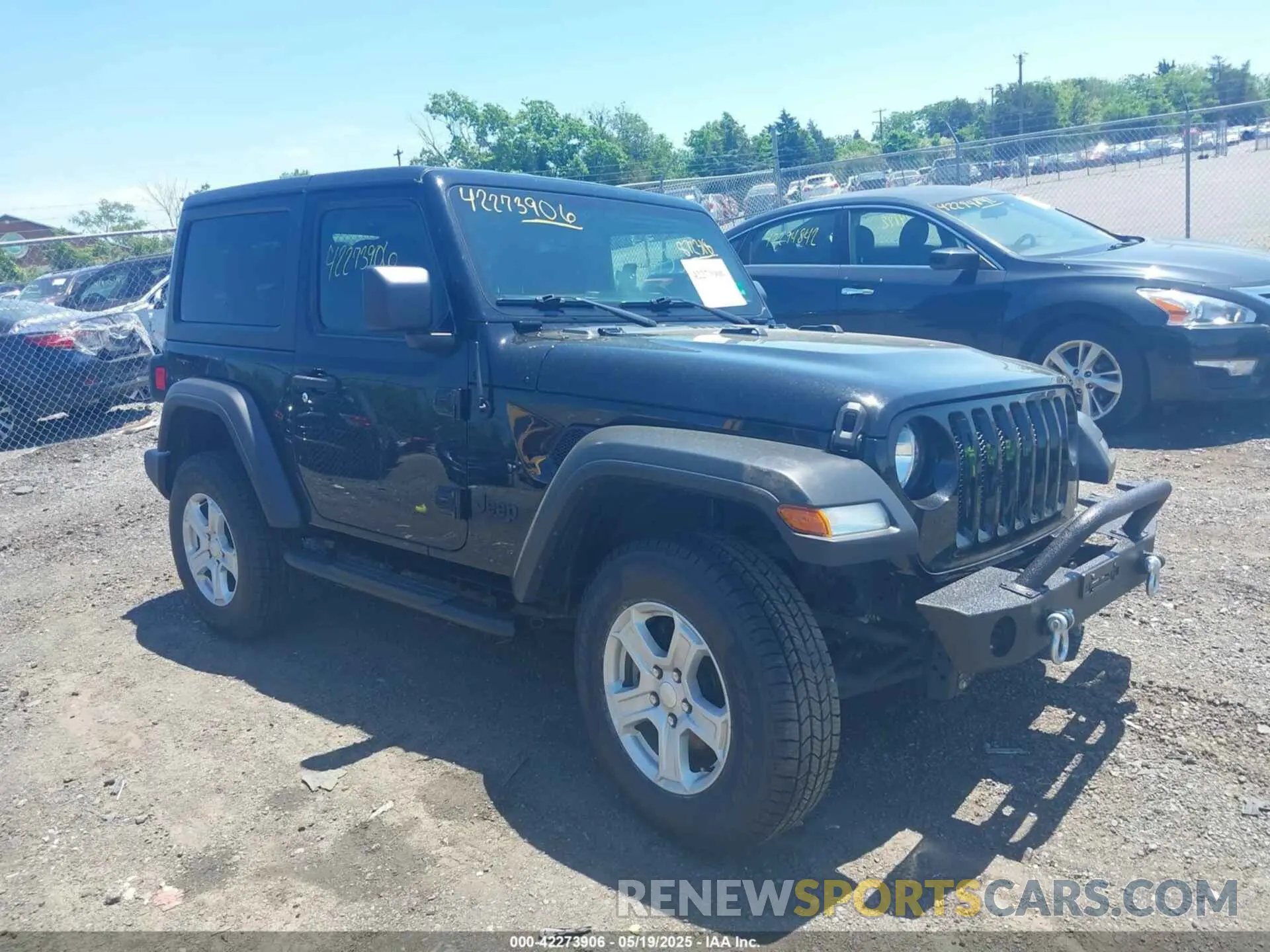 1 fotografías del automóvil dañado 1C4HJXAG6MW872318 JEEP WRANGLER 2021