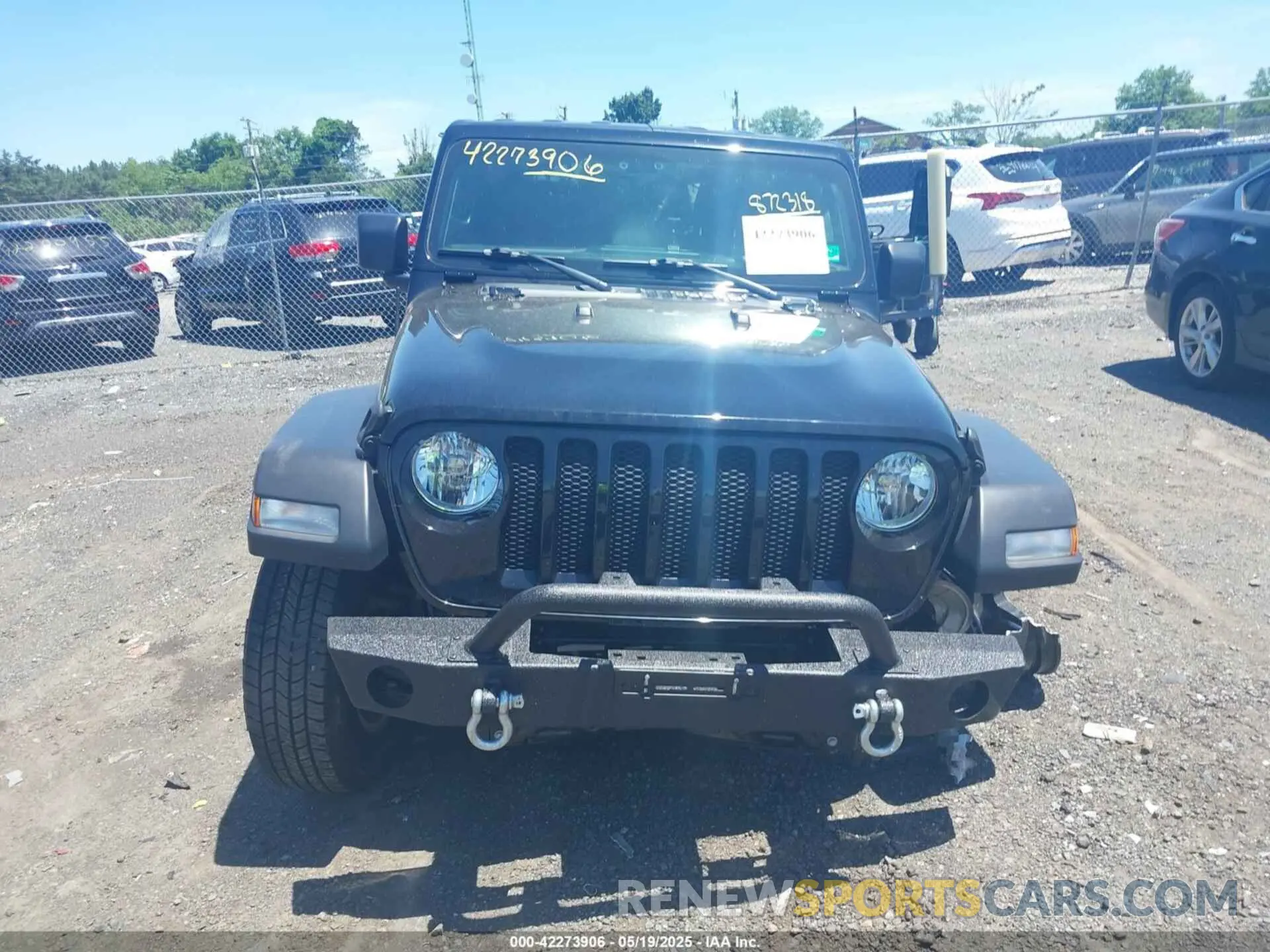 12 fotografías del automóvil dañado 1C4HJXAG6MW872318 JEEP WRANGLER 2021