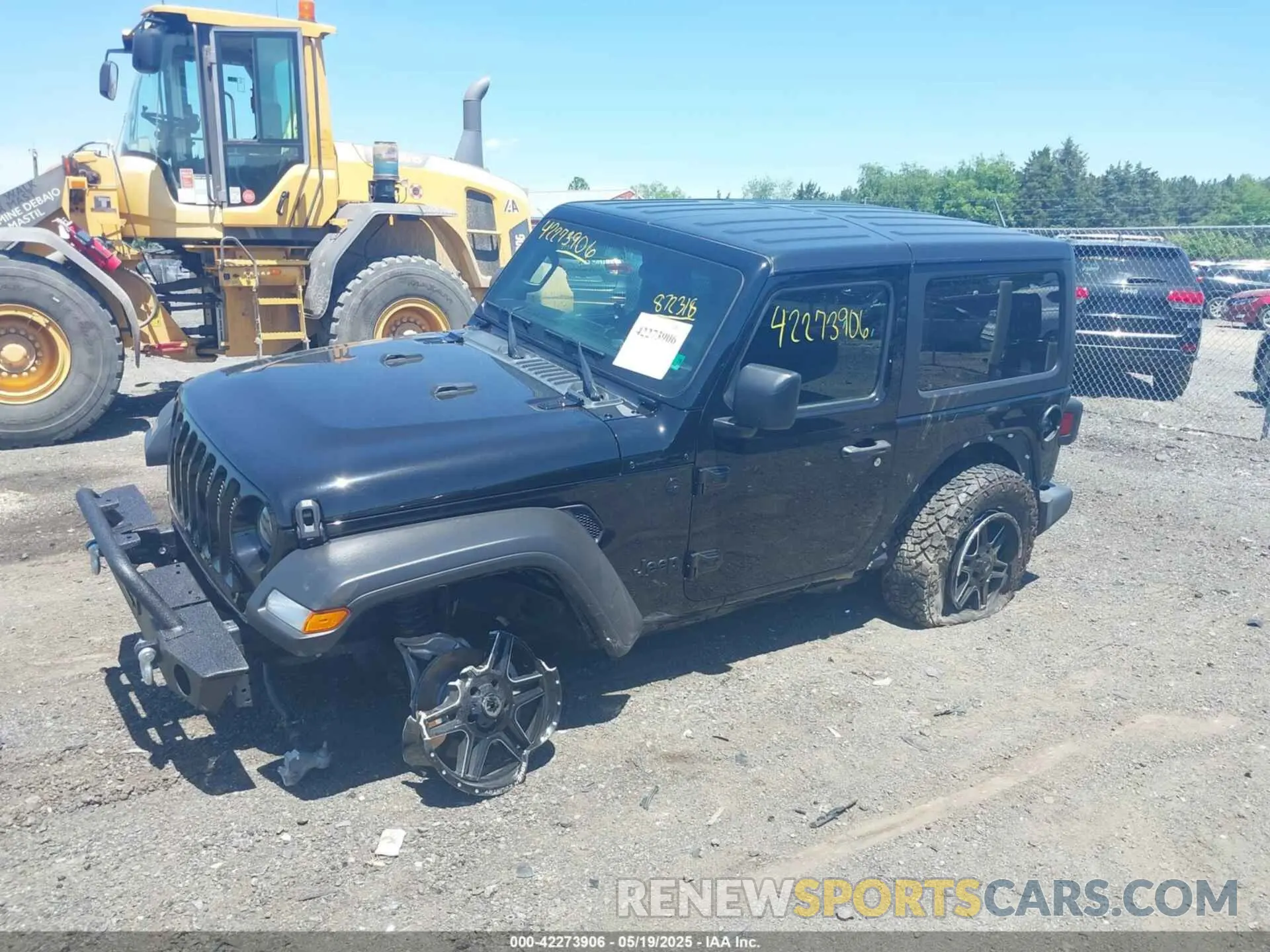 14 fotografías del automóvil dañado 1C4HJXAG6MW872318 JEEP WRANGLER 2021